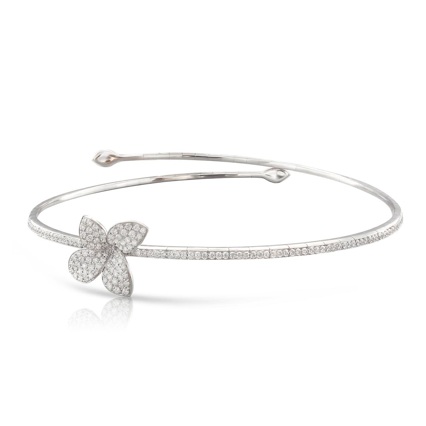 Pasquale Bruni Petit Garden choker in 18k White Gold with Diamonds, reference 16229B