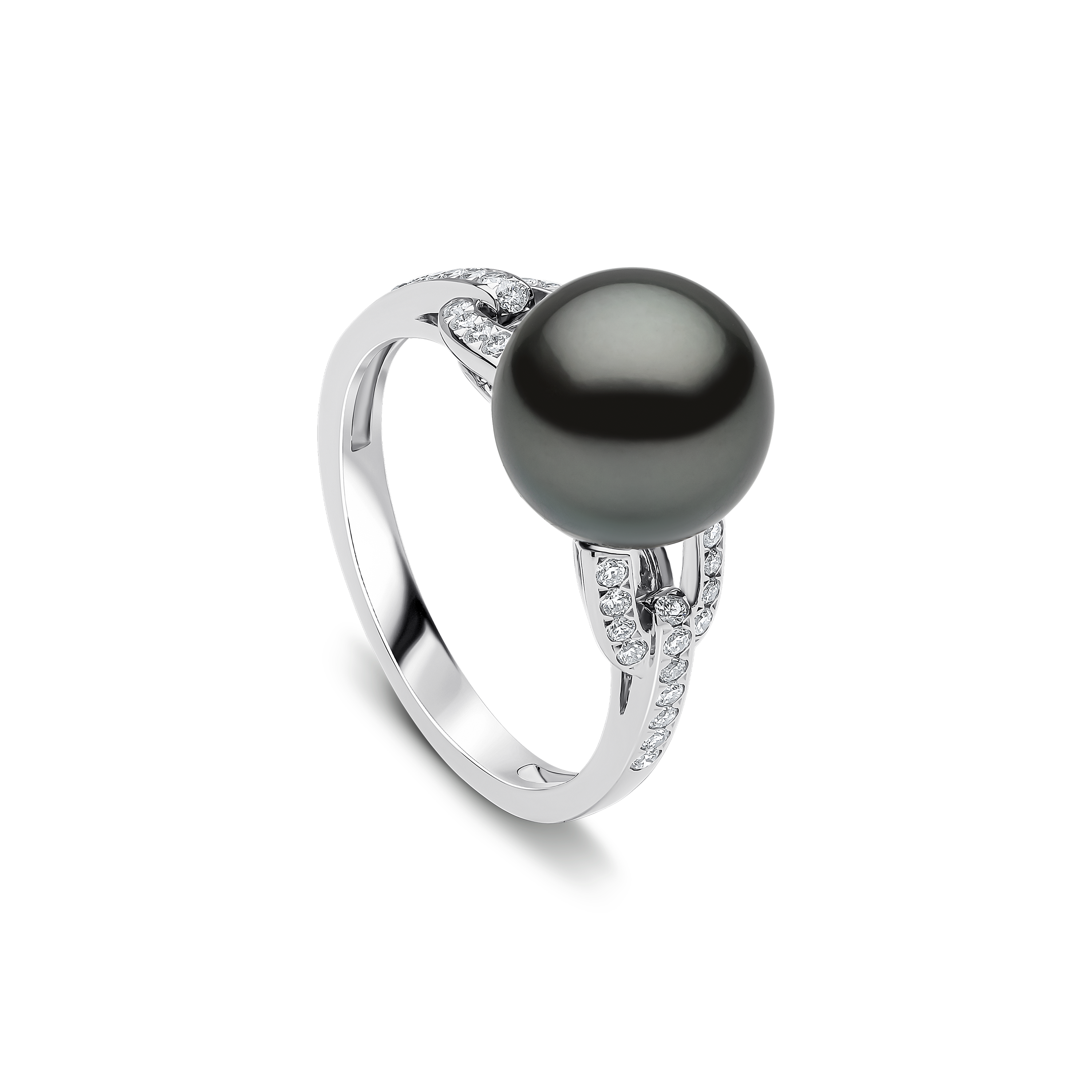 jazz-18k-gold-pearl-and-diamond-link-ring