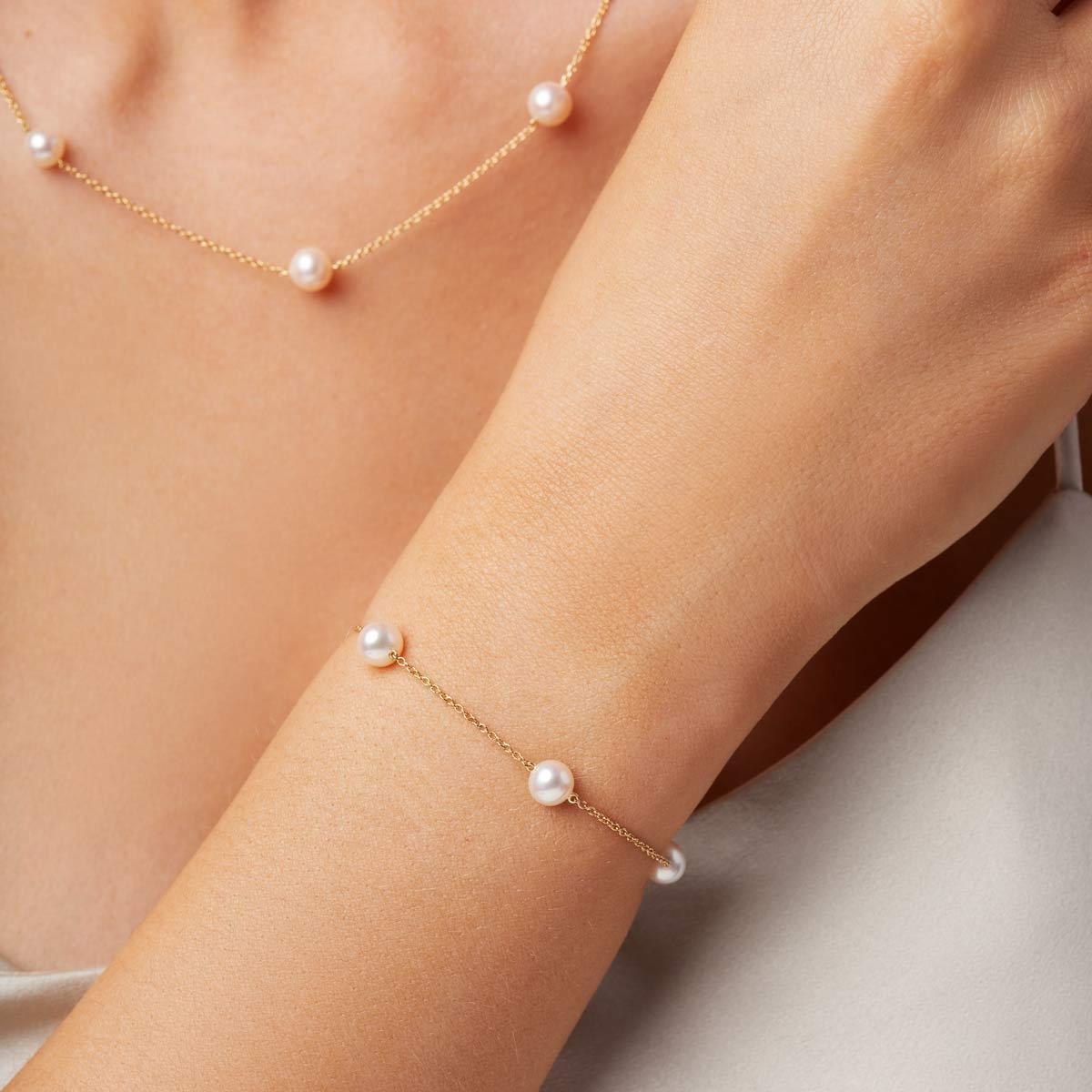 classic-18k-gold-freshwater-pearl-chain-bracelet