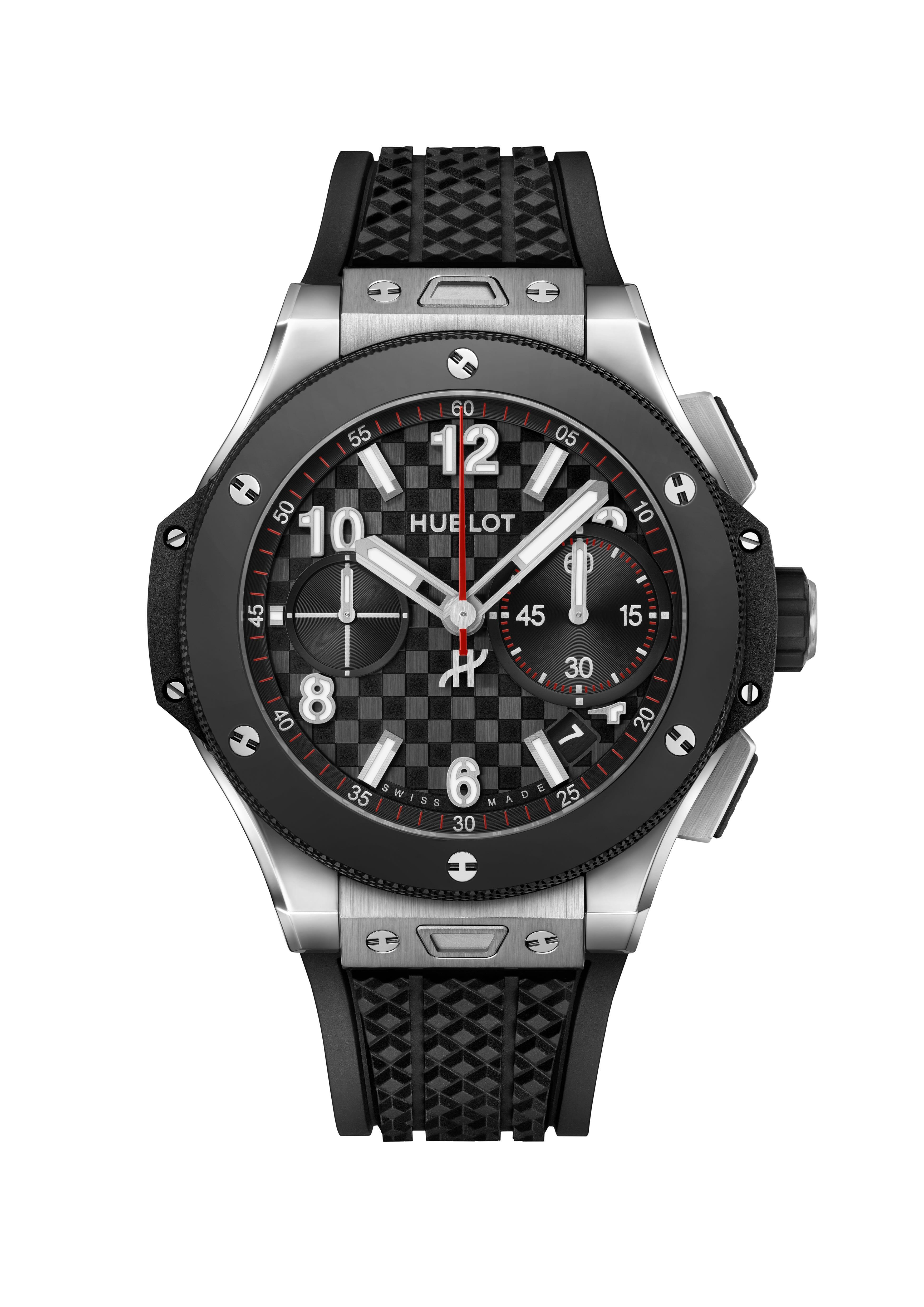 Hublot Big Bang 20th Anniversary Titanium Ceramic 43 mm watch, reference 431.NM.1337.RX