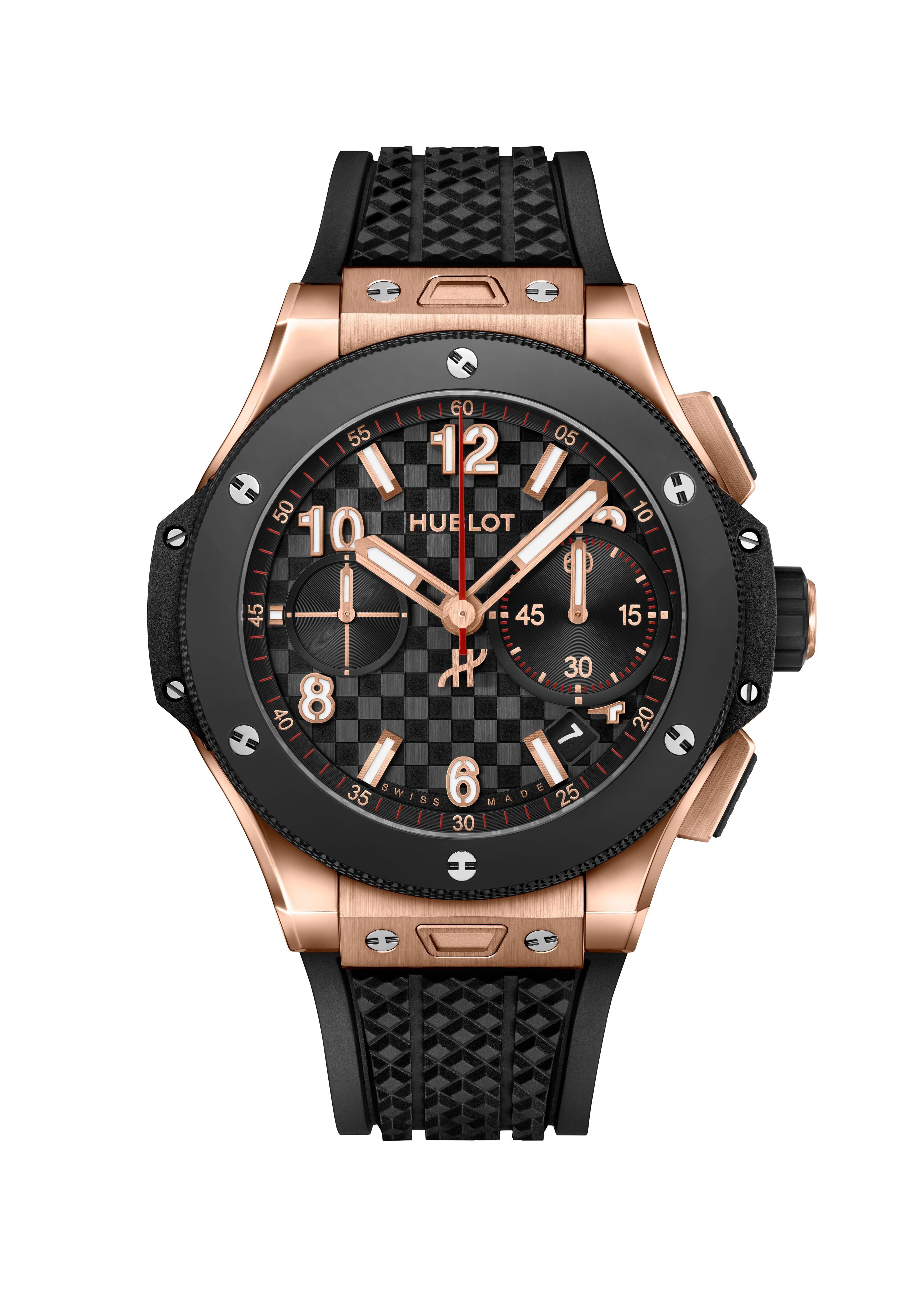 Hublot Big Bang 20th Anniversary King Gold Ceramic 43 mm watch, reference 431.OM.1338.RX