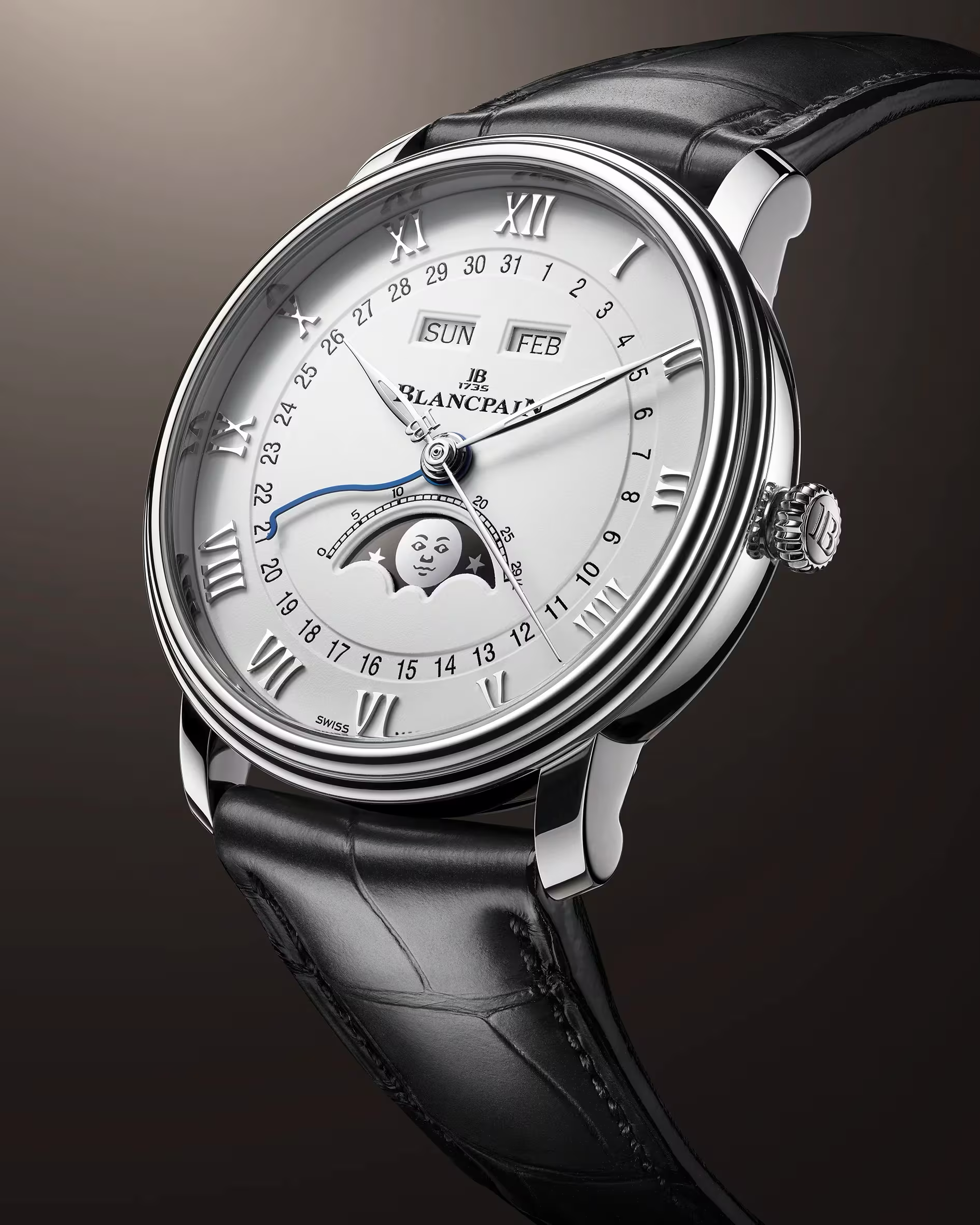 Villeret Quantième Complet Phases de Lune