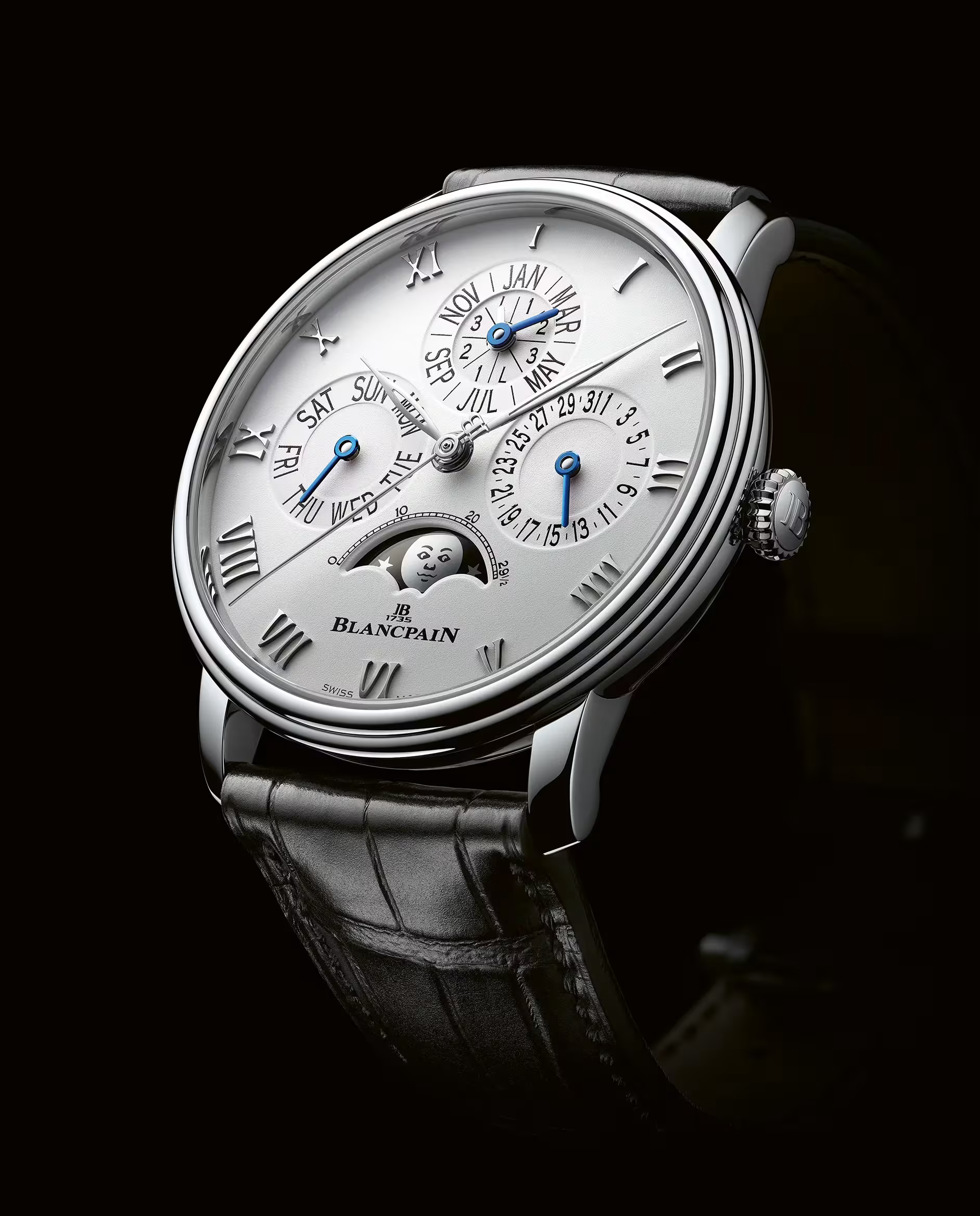Villeret Quantième Perpétuel Phases de Lune