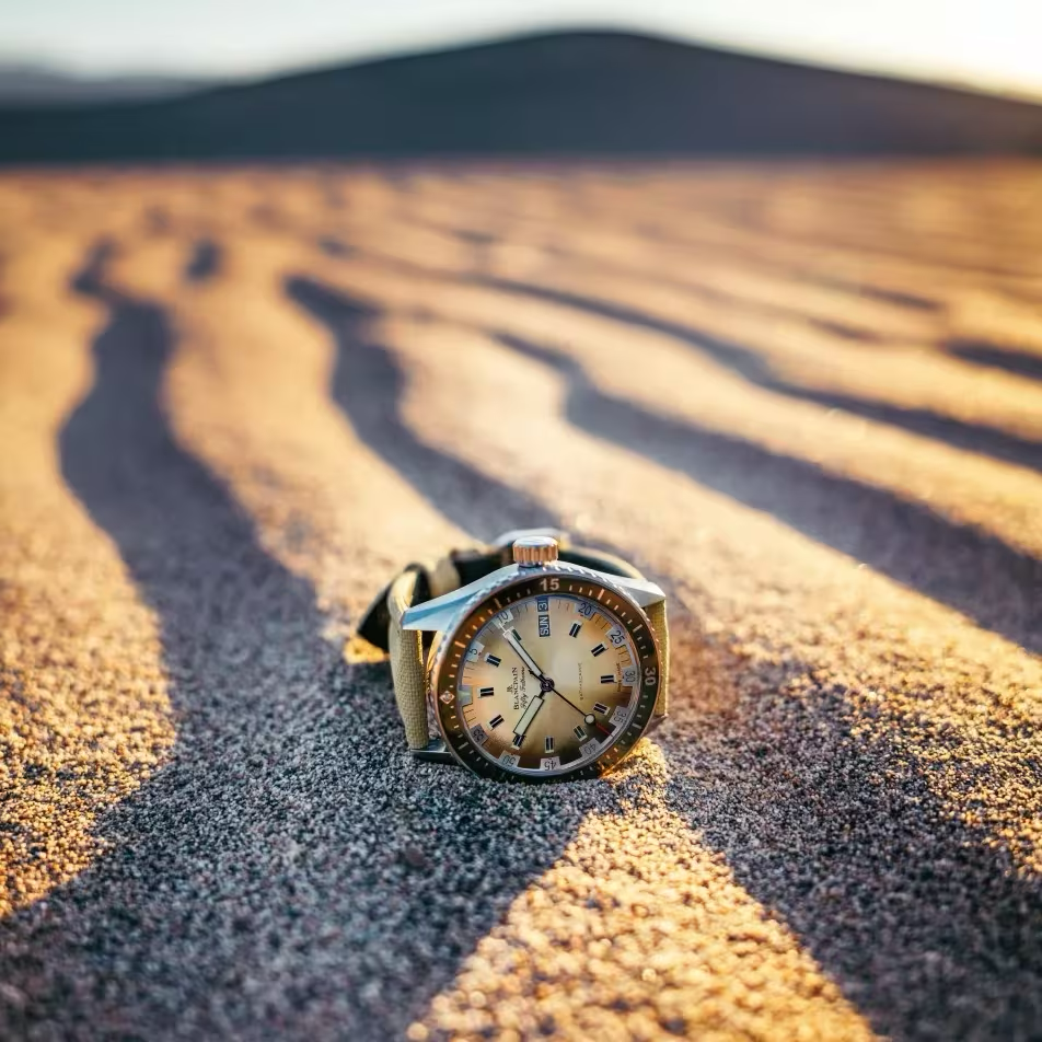 Bathyscaphe Day Date Desert Edition