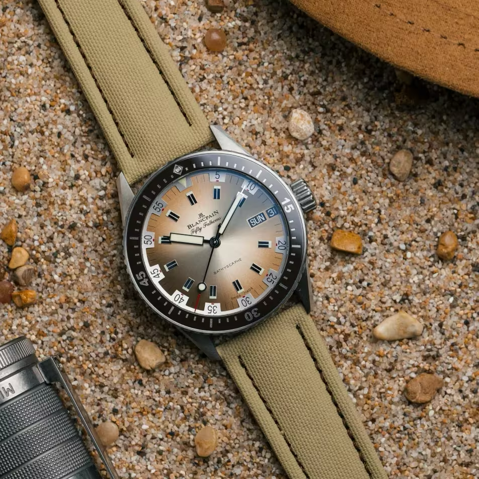 Bathyscaphe Day Date Desert Edition