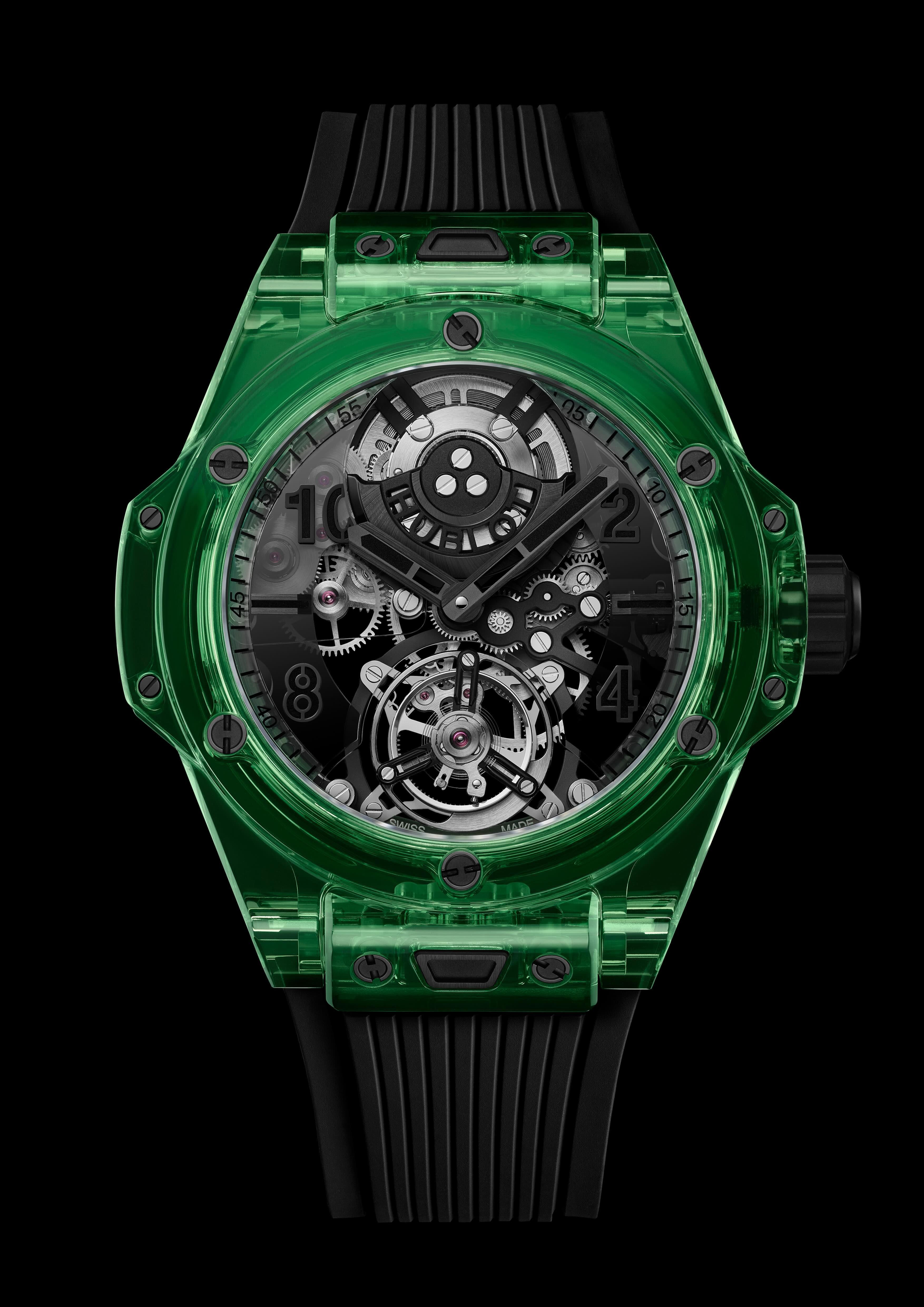 BIG BANG TOURBILLON AUTOMATIC GREEN SAXEM