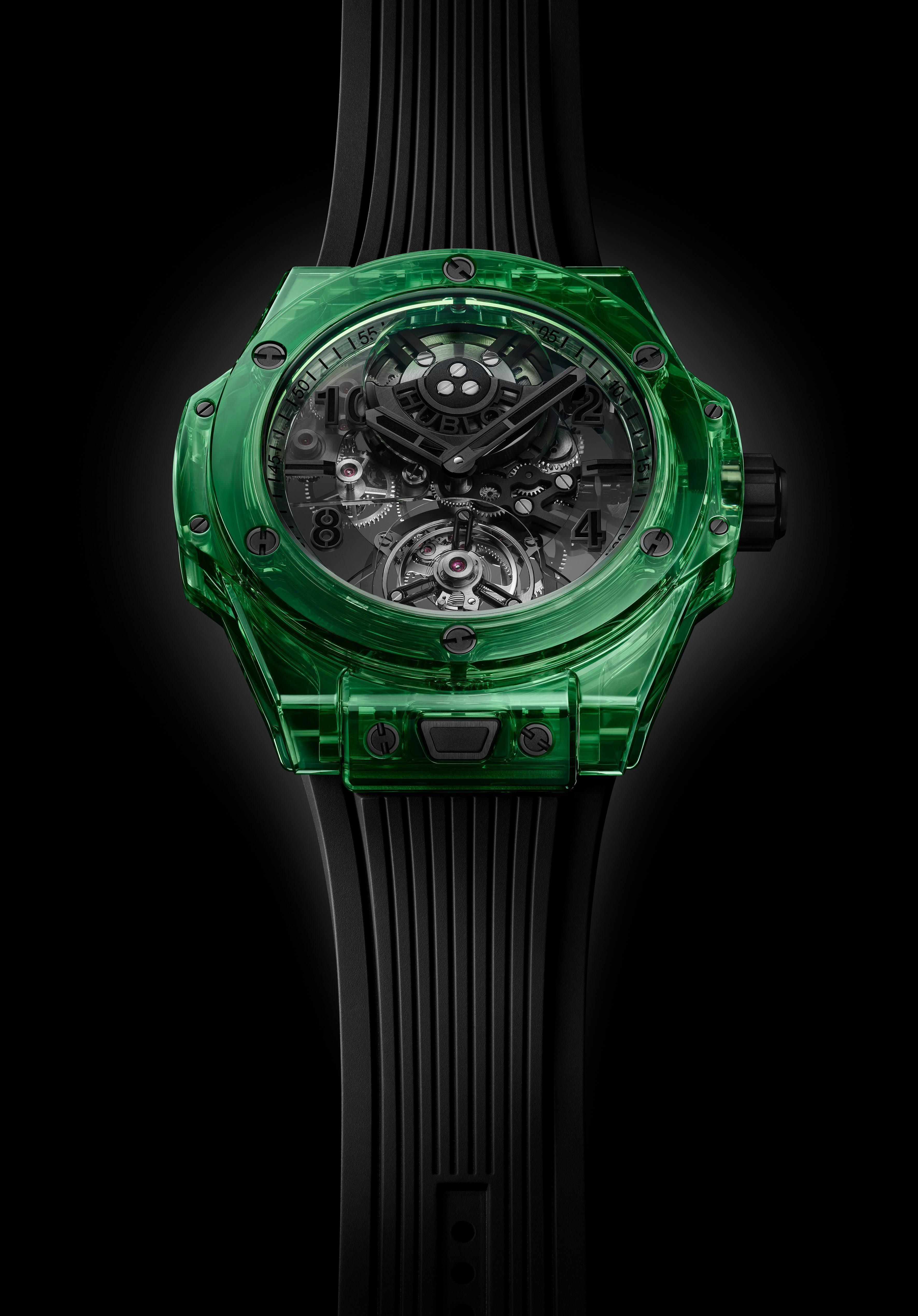 BIG BANG TOURBILLON AUTOMATIC GREEN SAXEM