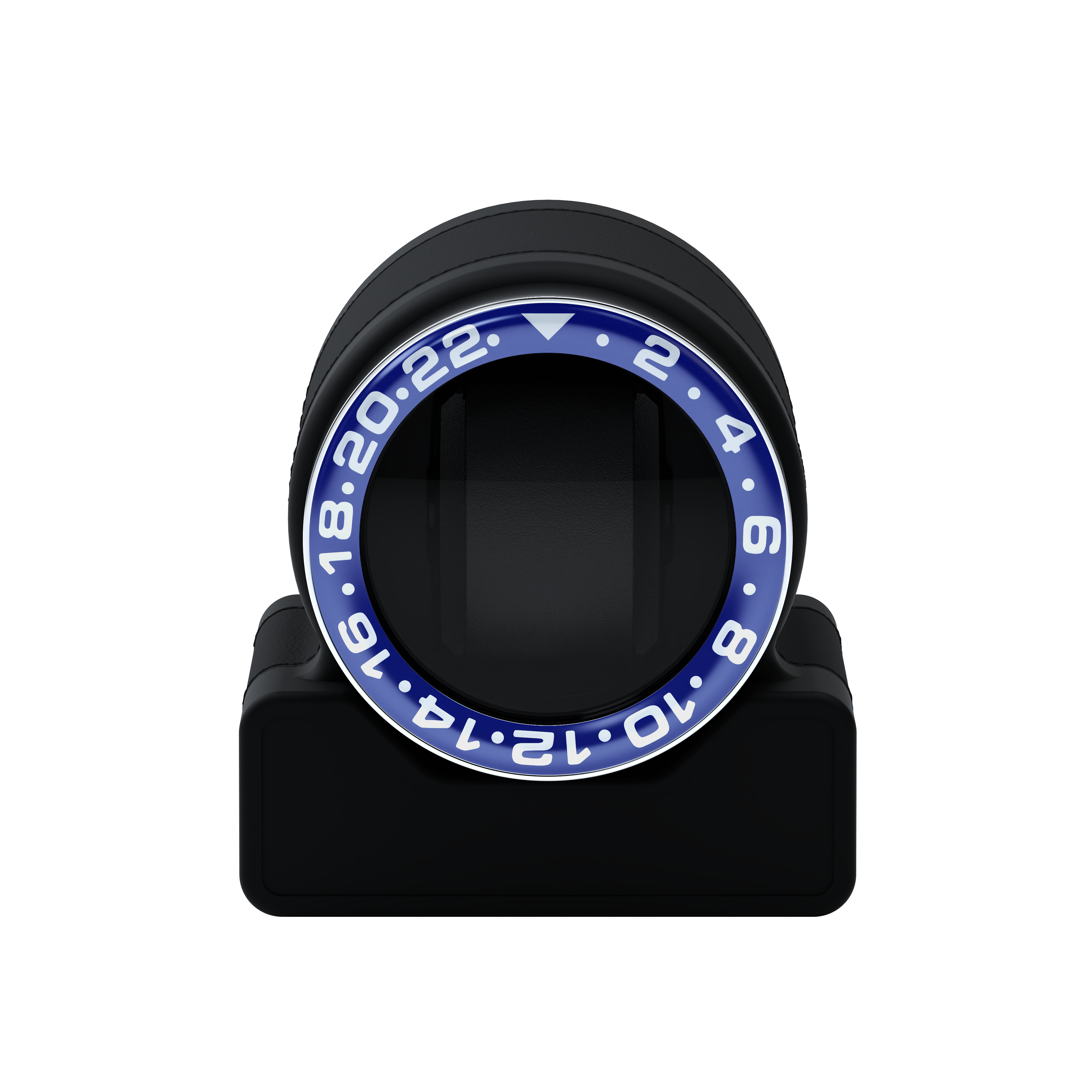 Rotor One Intense Black leather automatic watch winder