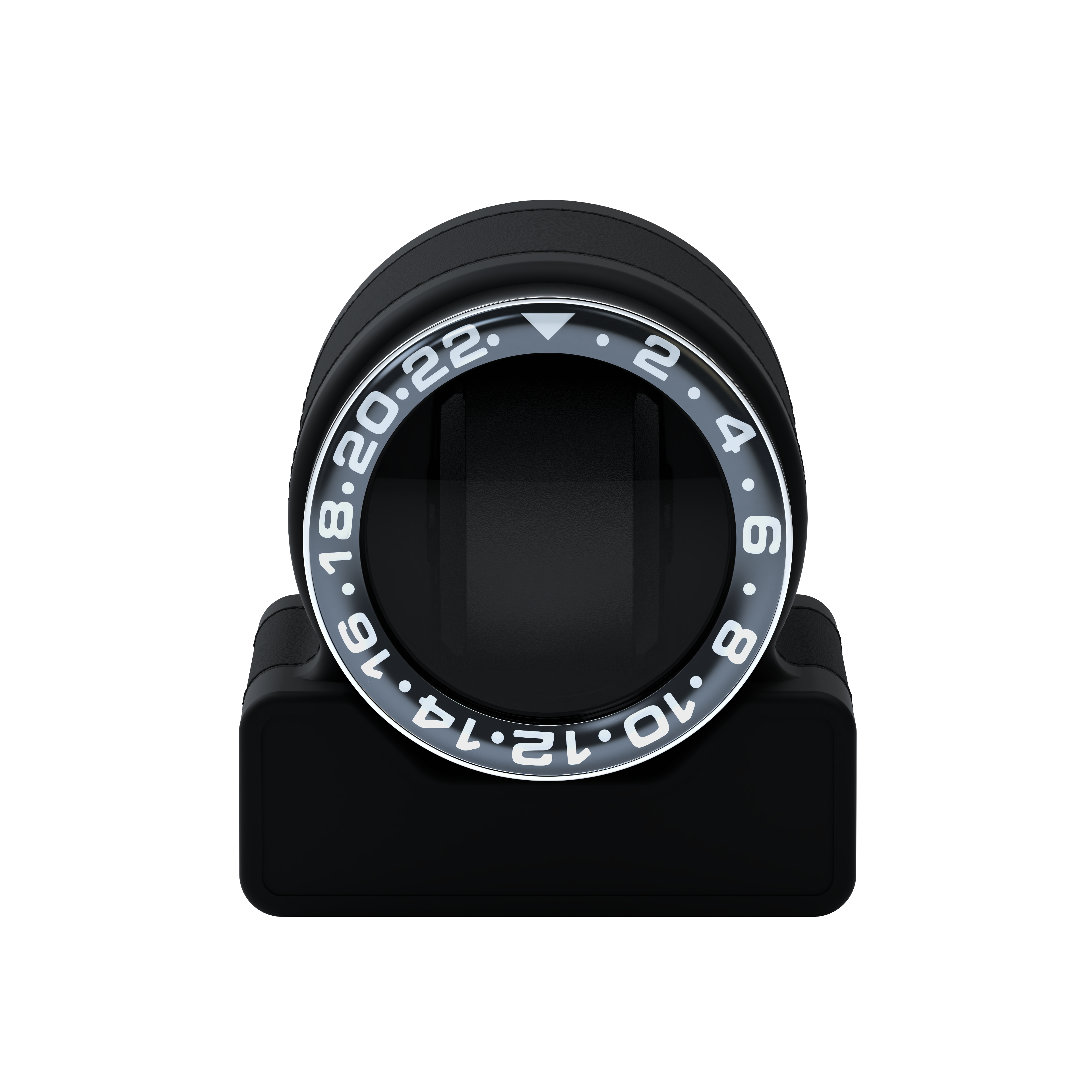 Rotor One Intense Black leather automatic watch winder