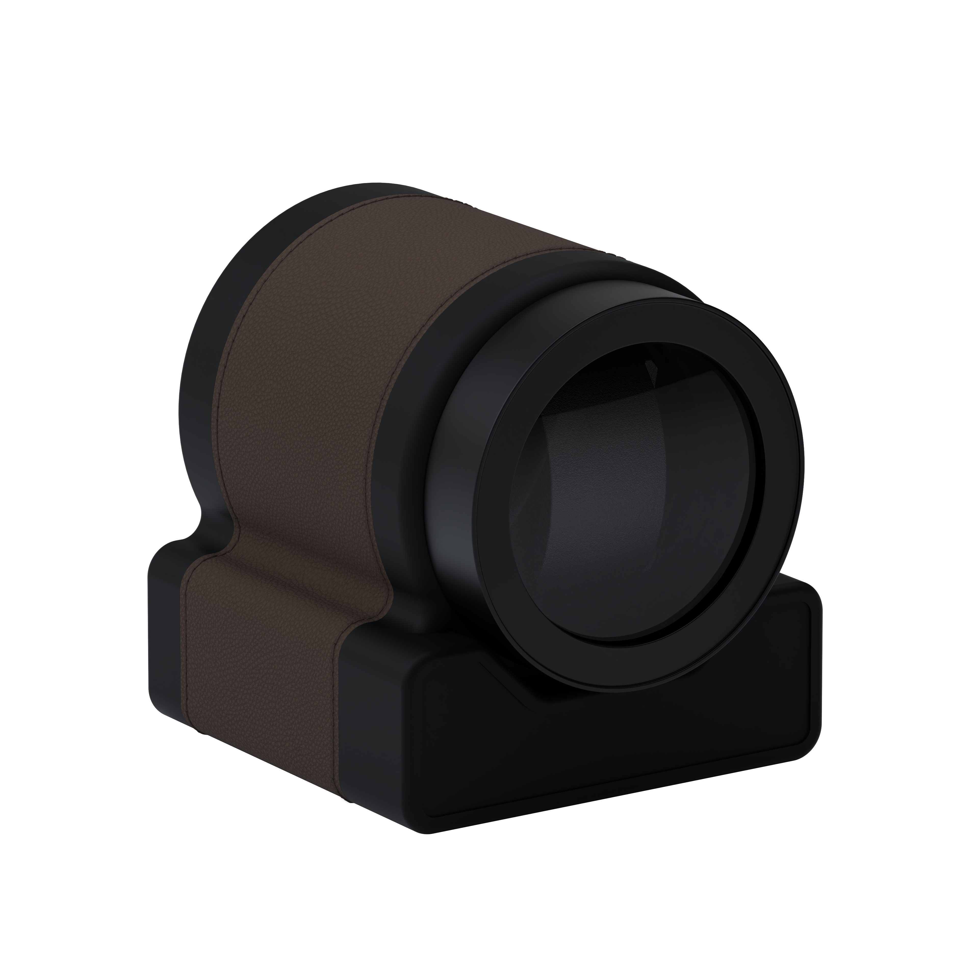 Rotor One Chocolate Brown leather automatic watch winder