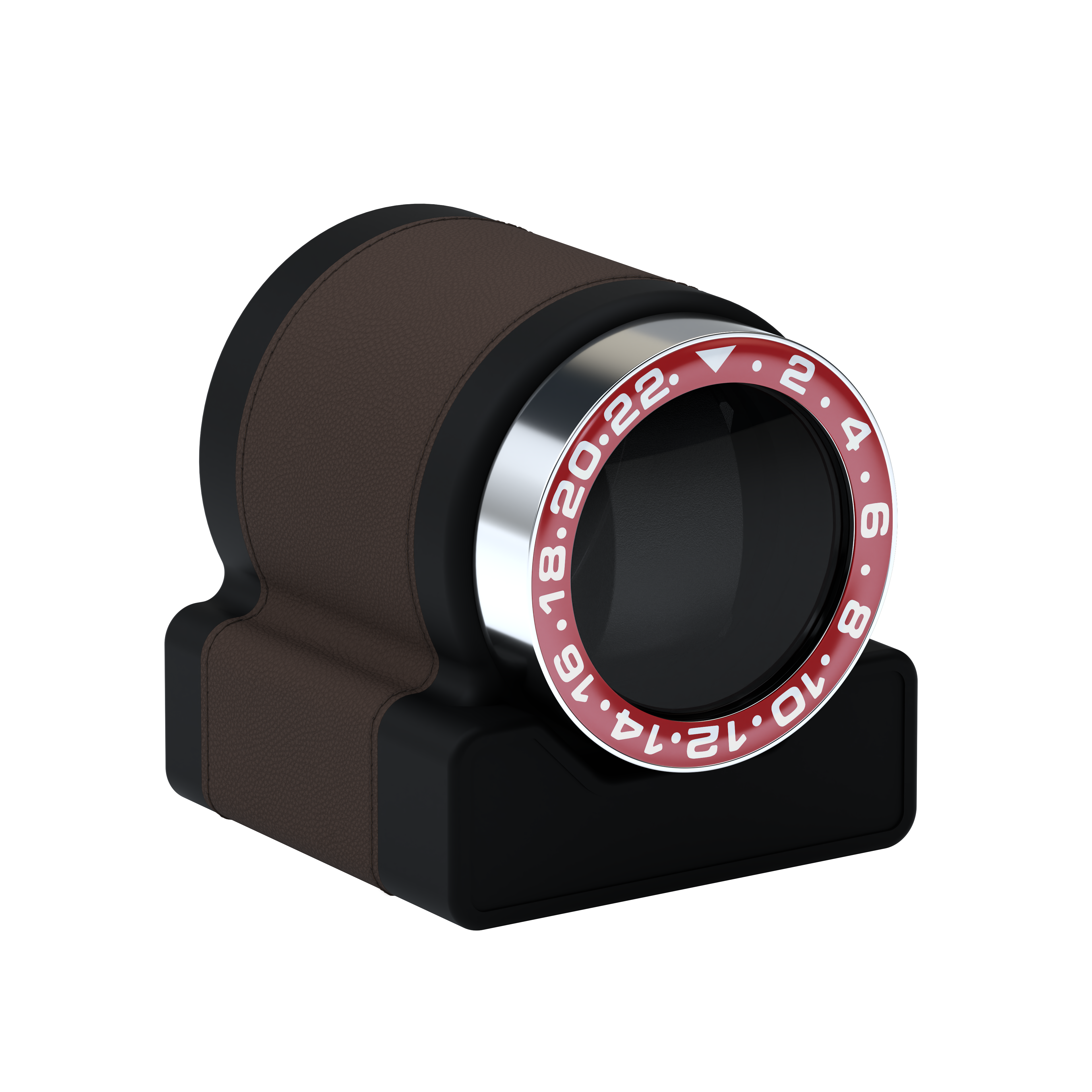 Rotor One Chocolate Brown leather automatic watch winder