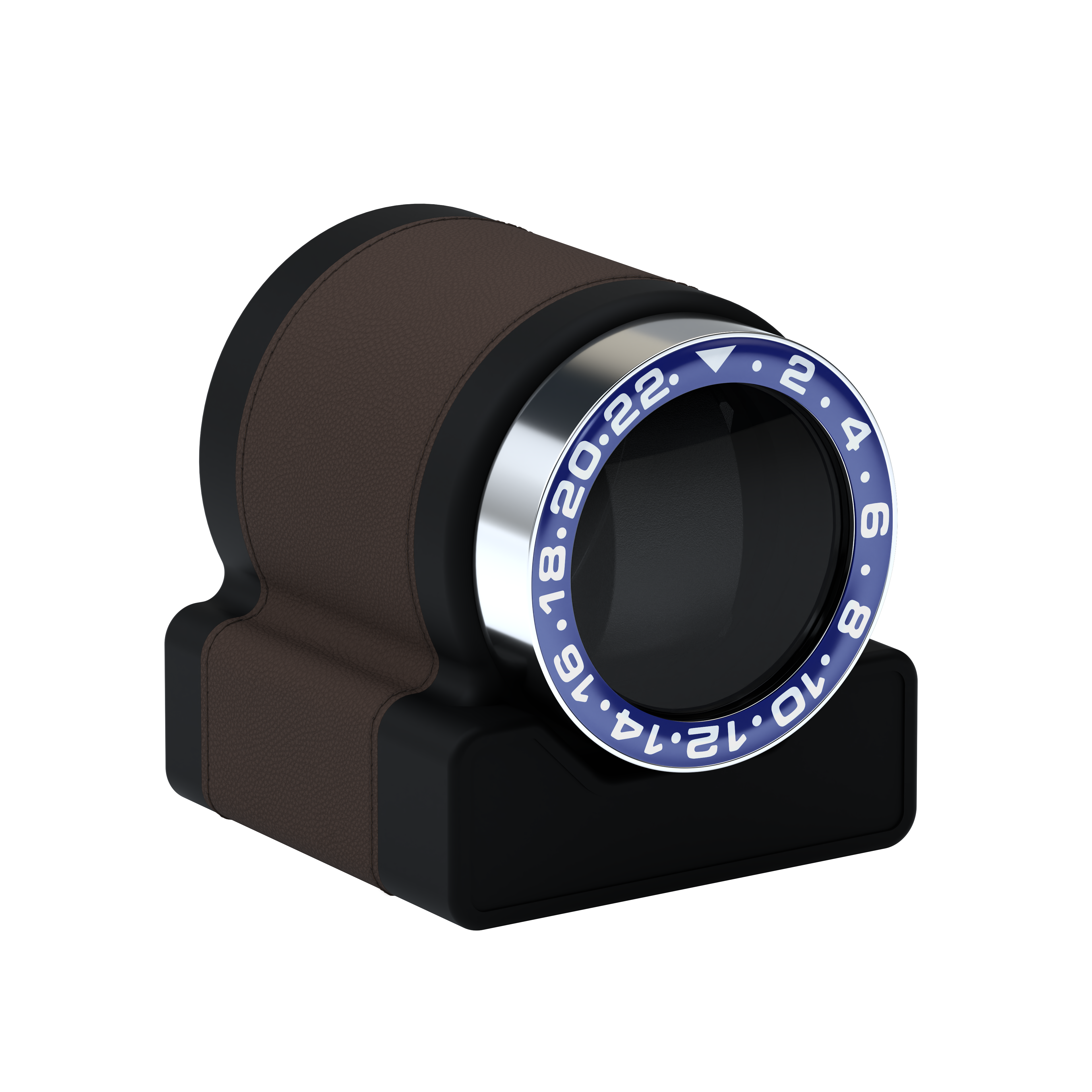 Rotor One Chocolate Brown leather automatic watch winder