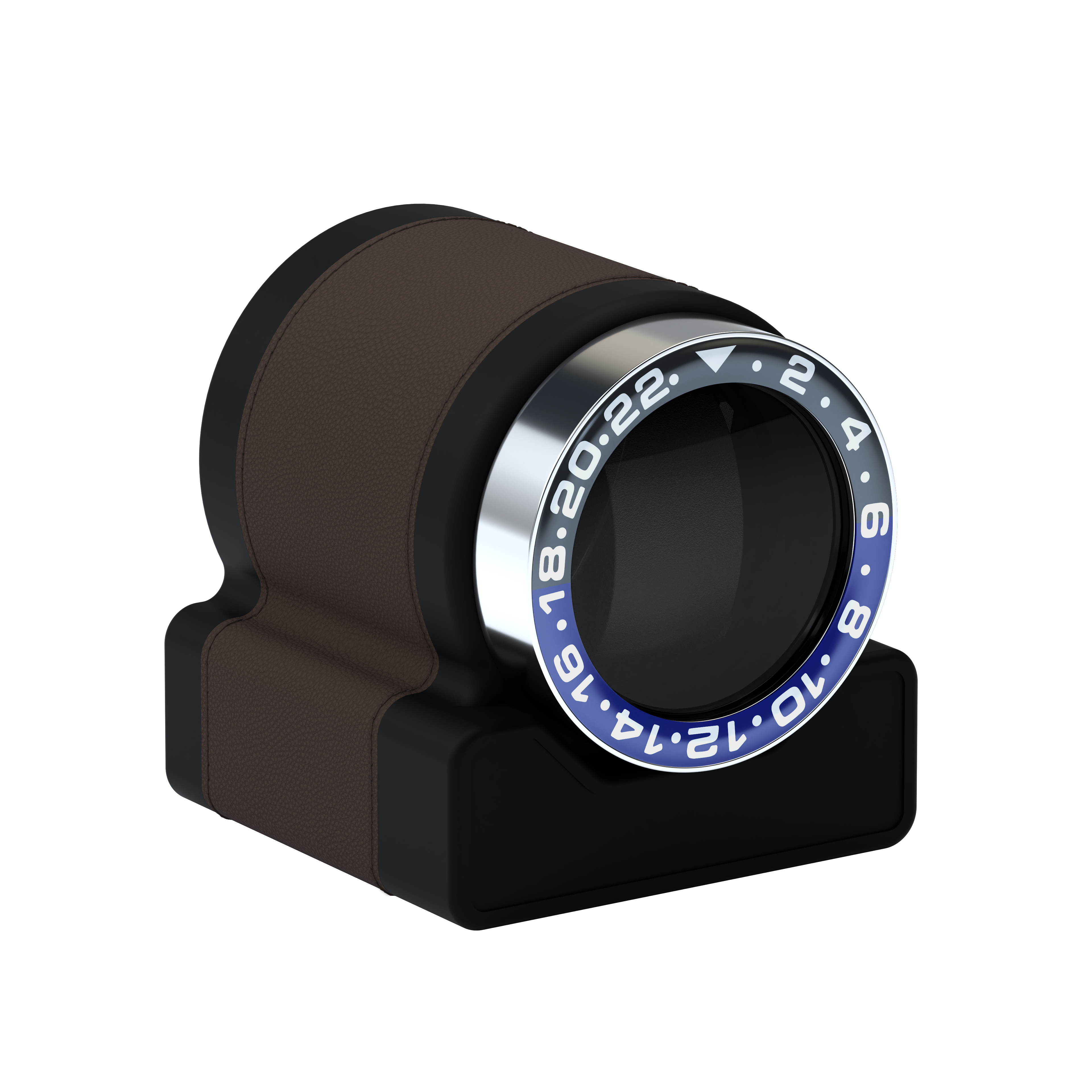 Rotor One Chocolate Brown leather automatic watch winder