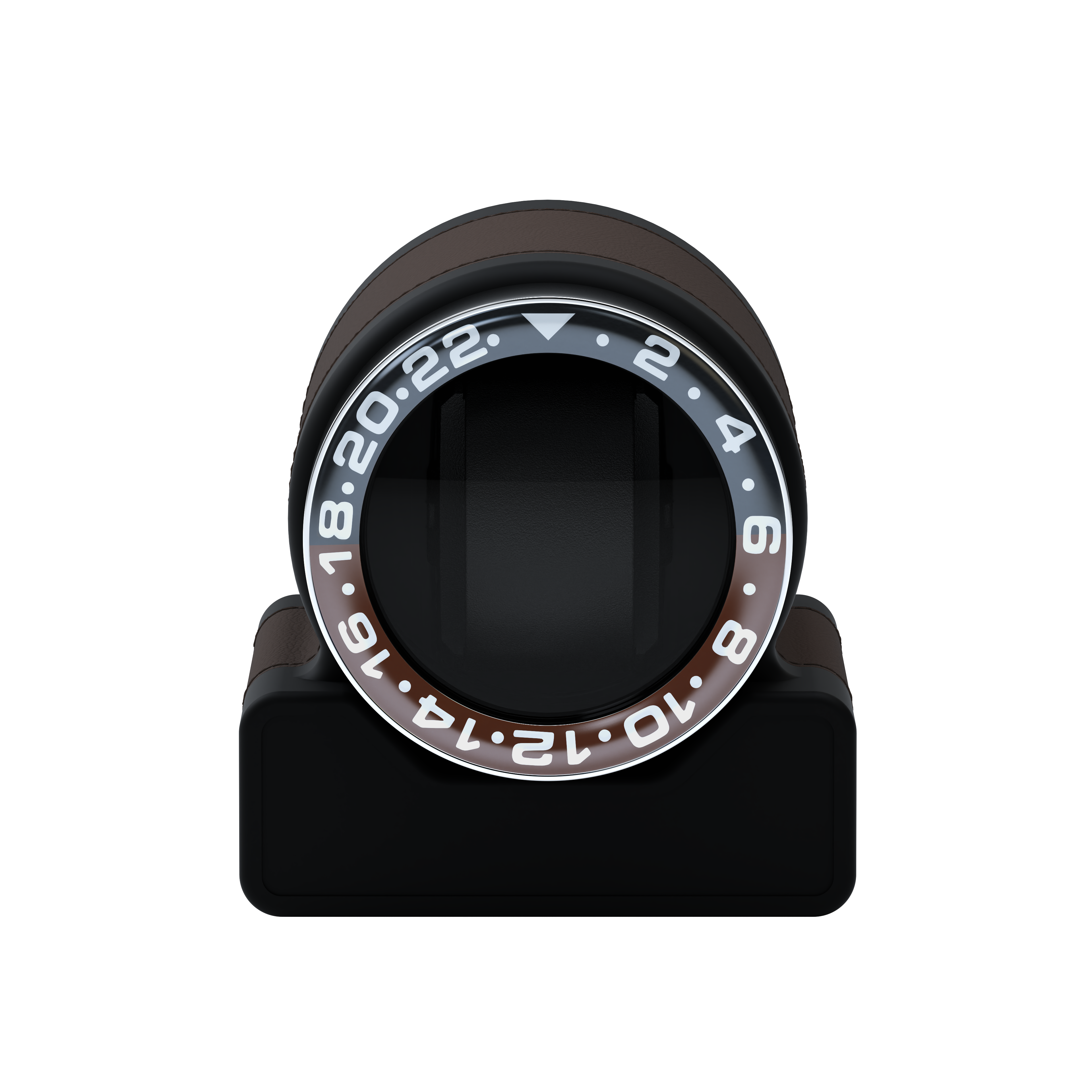 Rotor One Chocolate Brown leather automatic watch winder