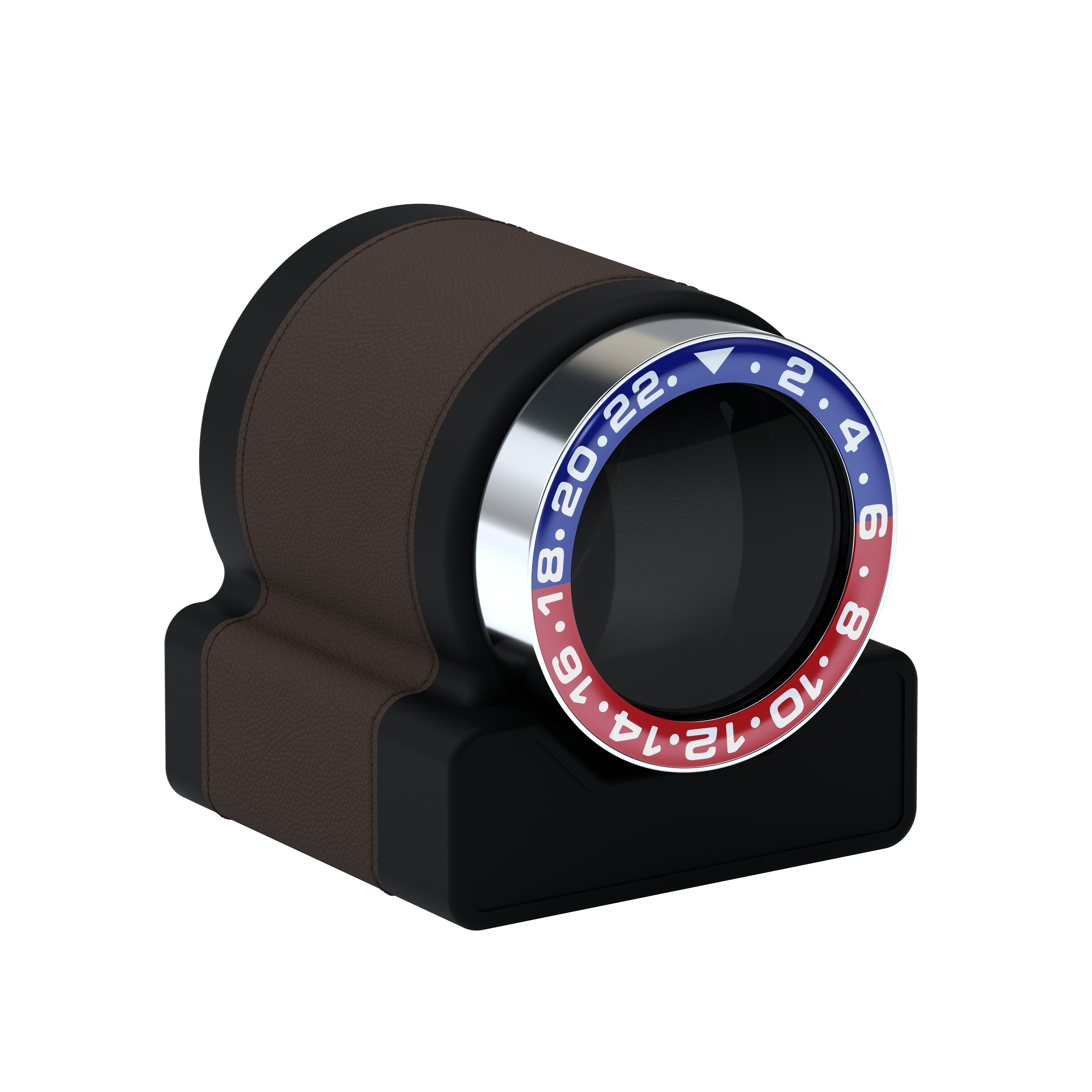 Rotor One Chocolate Brown leather automatic watch winder