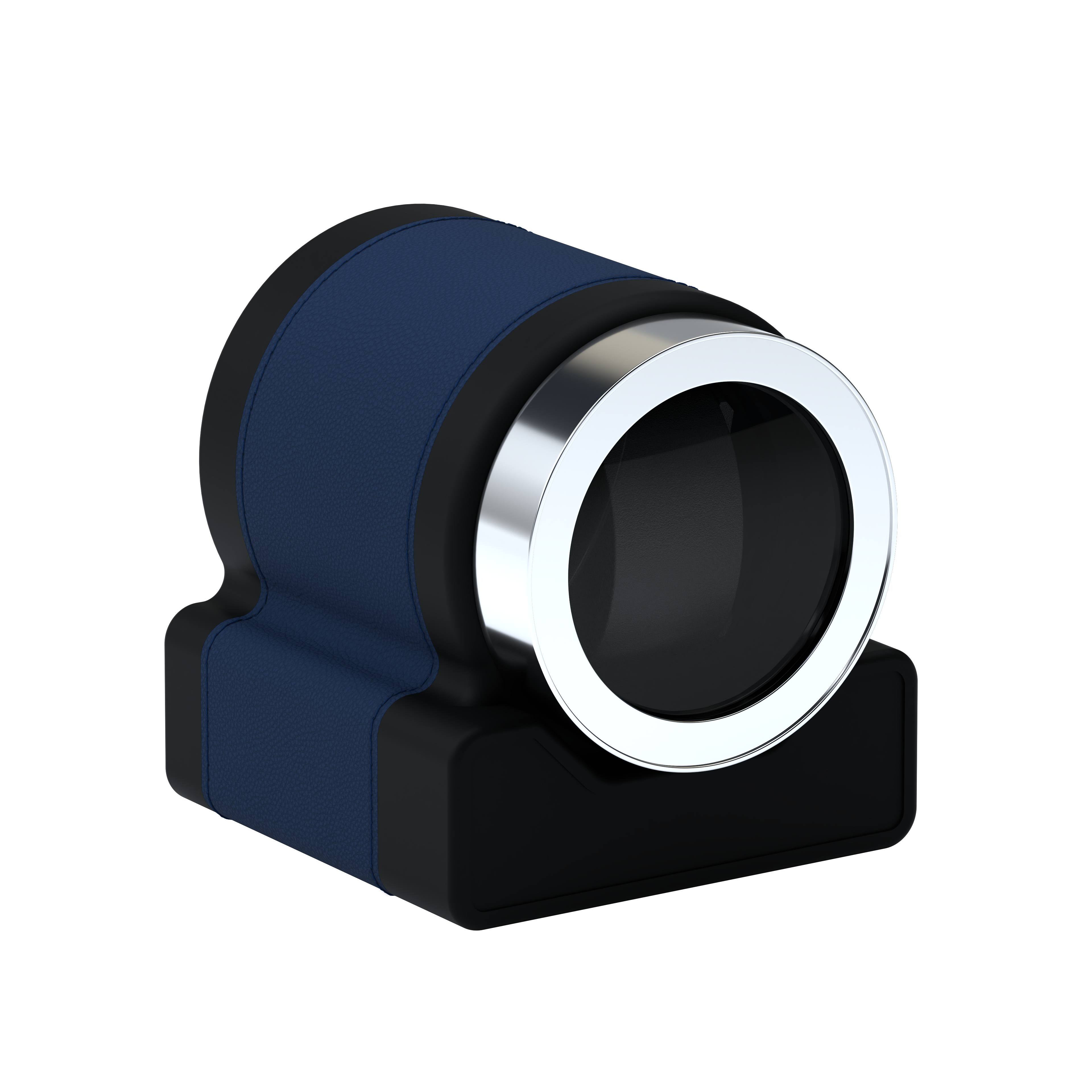 Rotor One Midnight Blue leather automatic watch winder