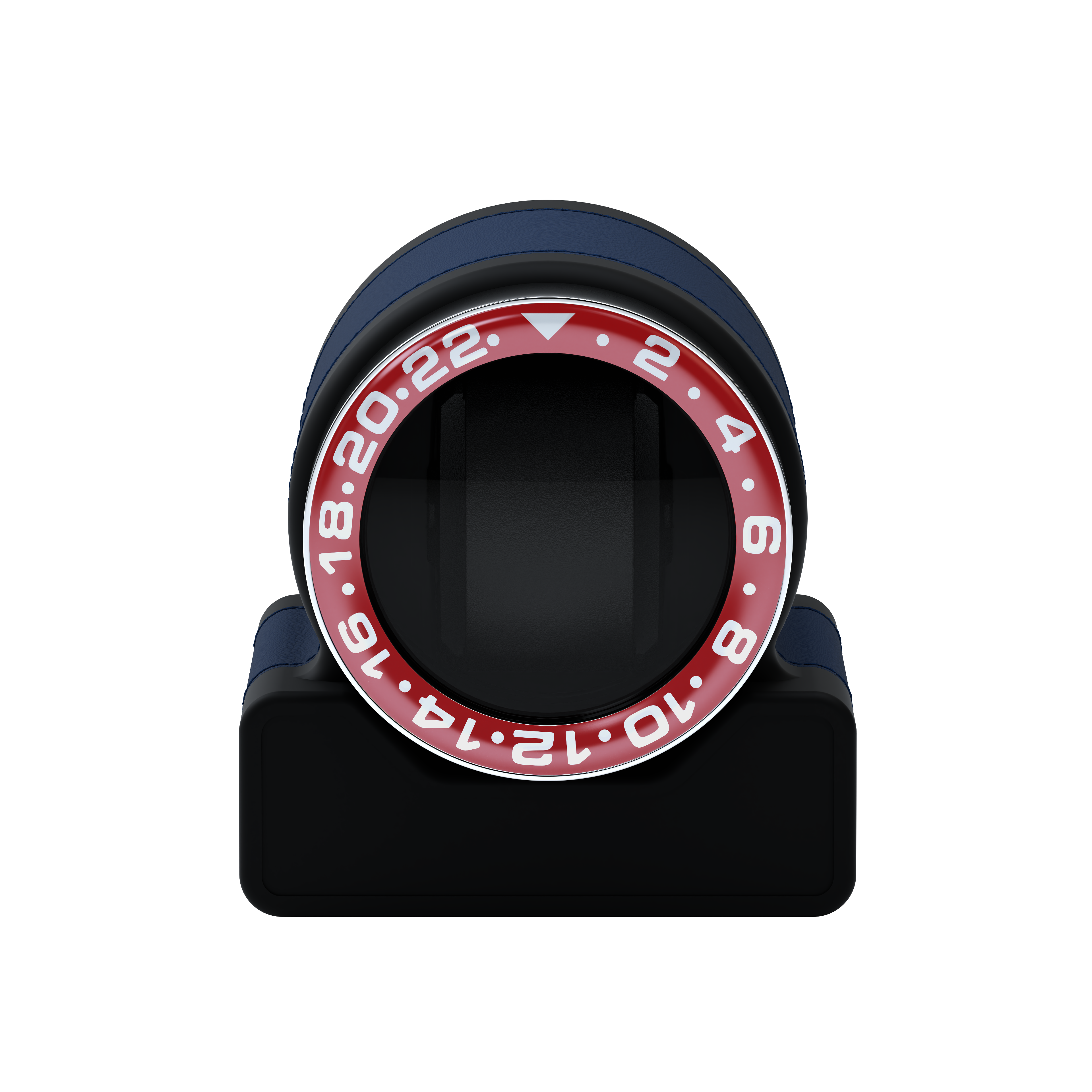 Rotor One Midnight Blue leather automatic watch winder