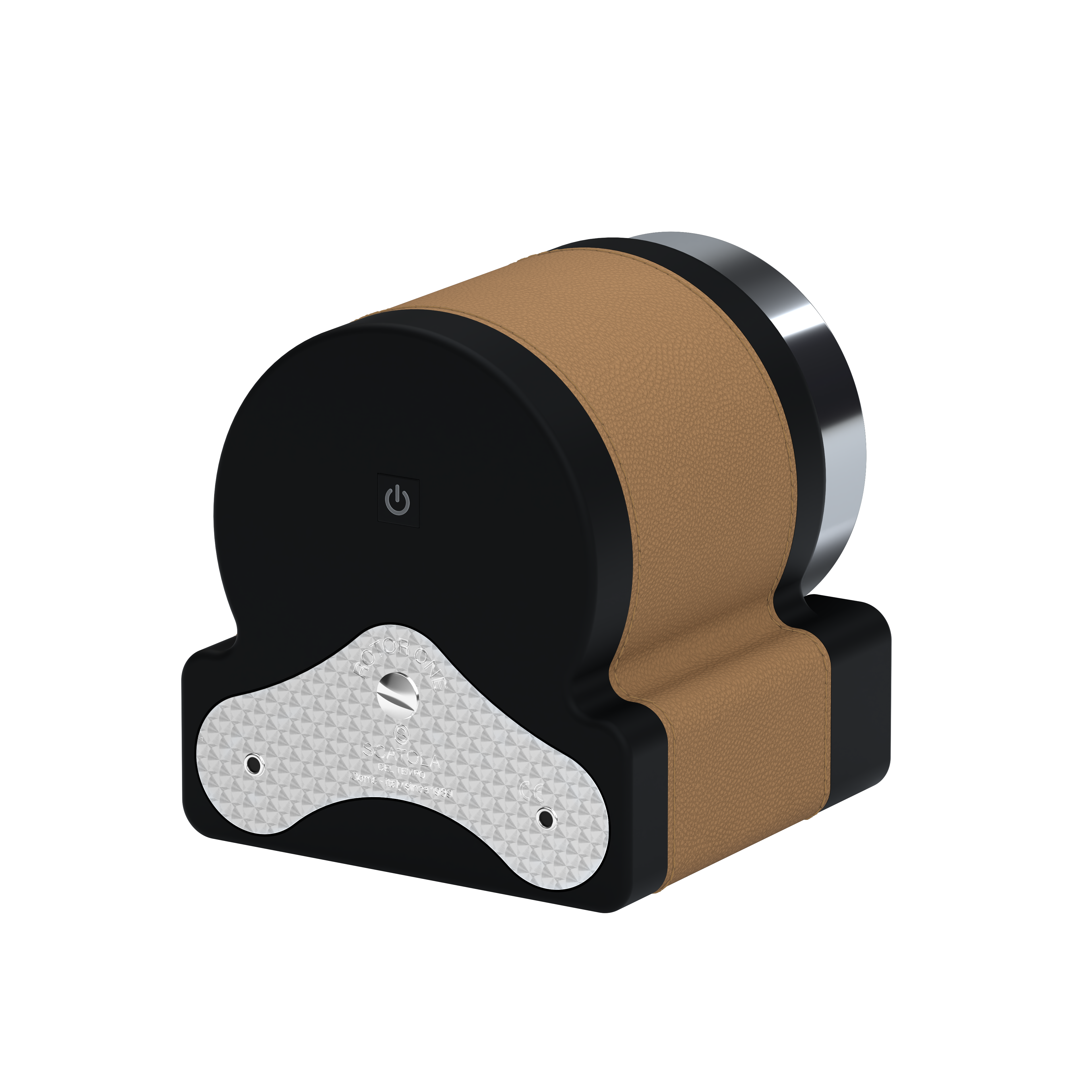 Rotor One Chestnut Brown leather automatic watch winder