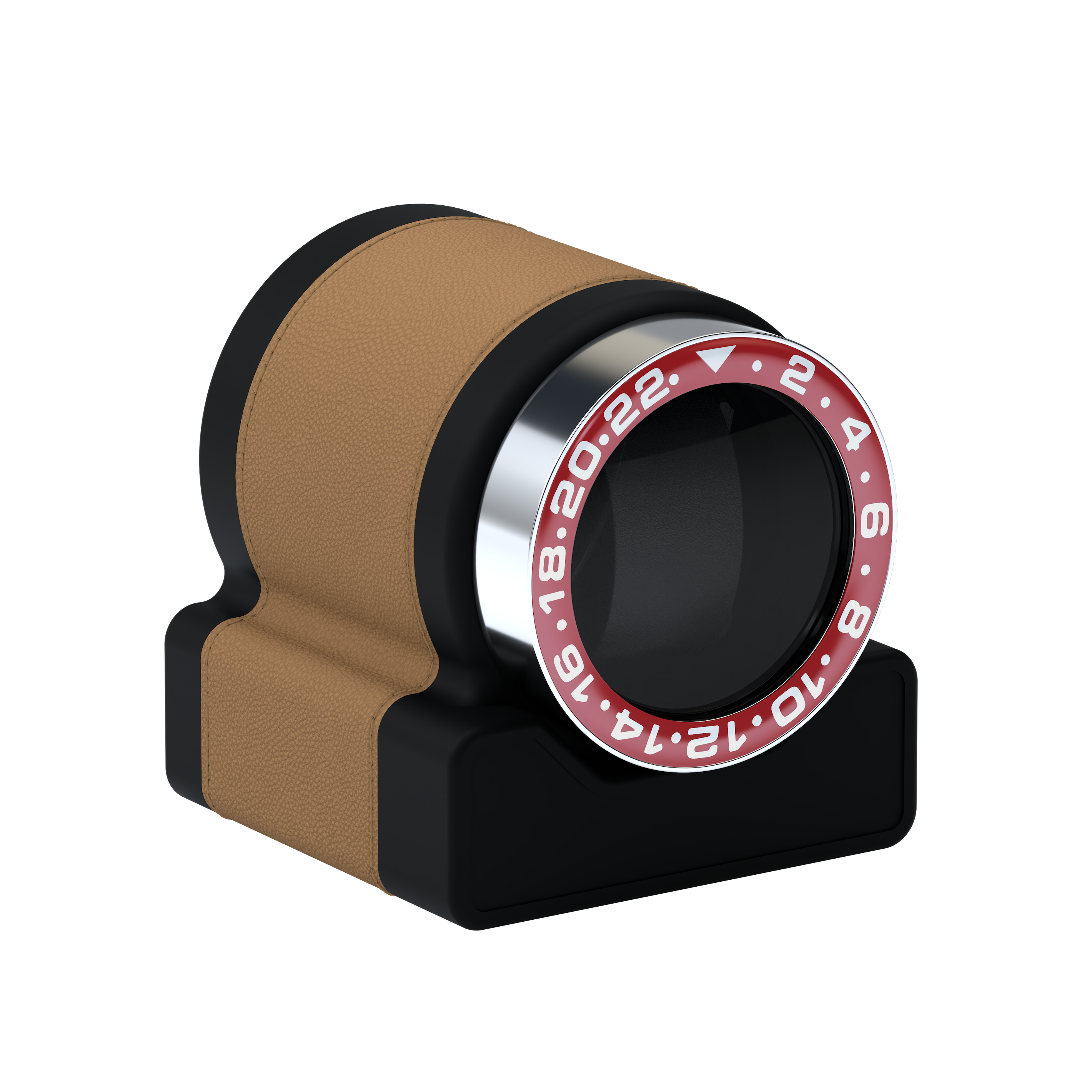 Rotor One Chestnut Brown leather automatic watch winder