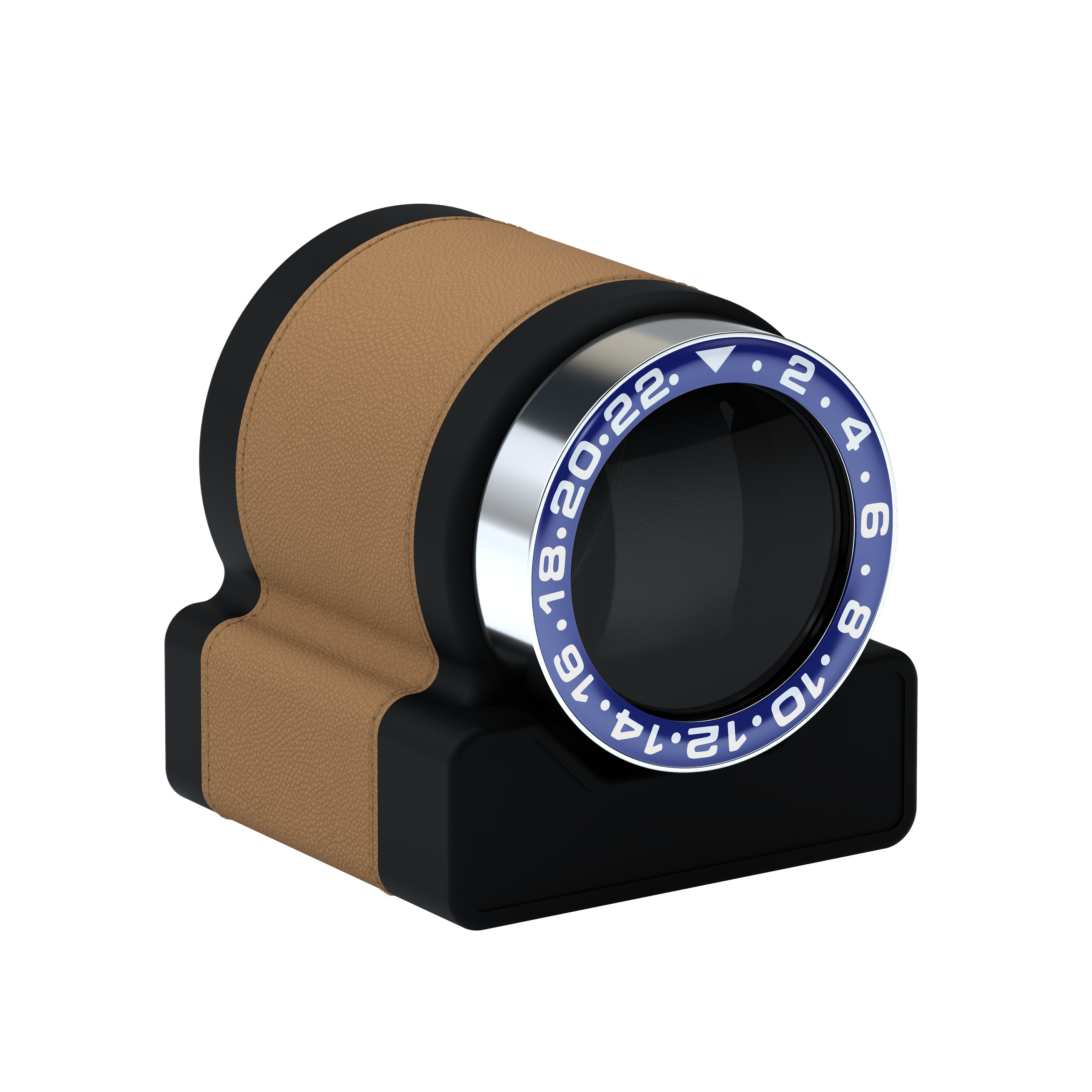 Rotor One Chestnut Brown leather automatic watch winder