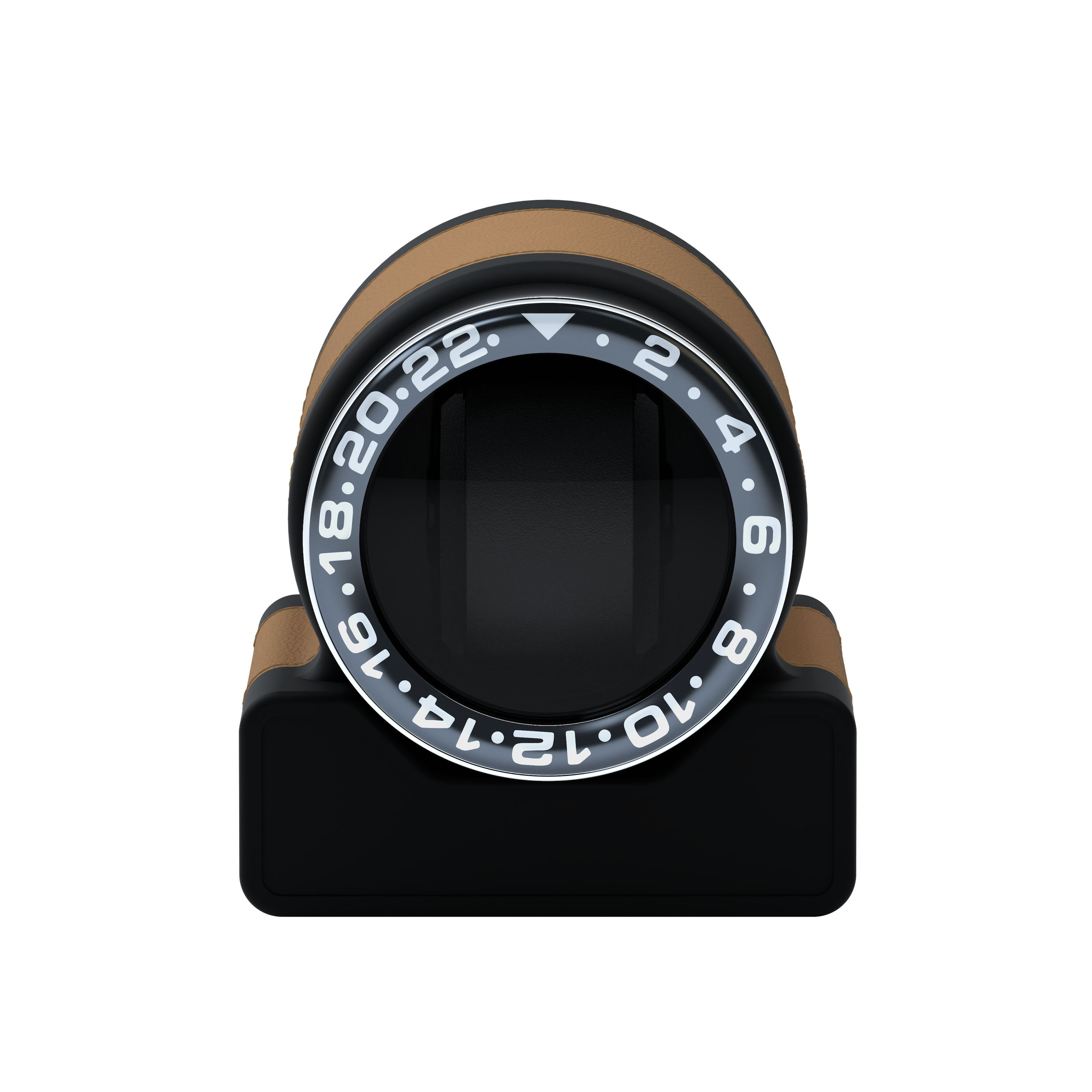 Rotor One Chestnut Brown leather automatic watch winder