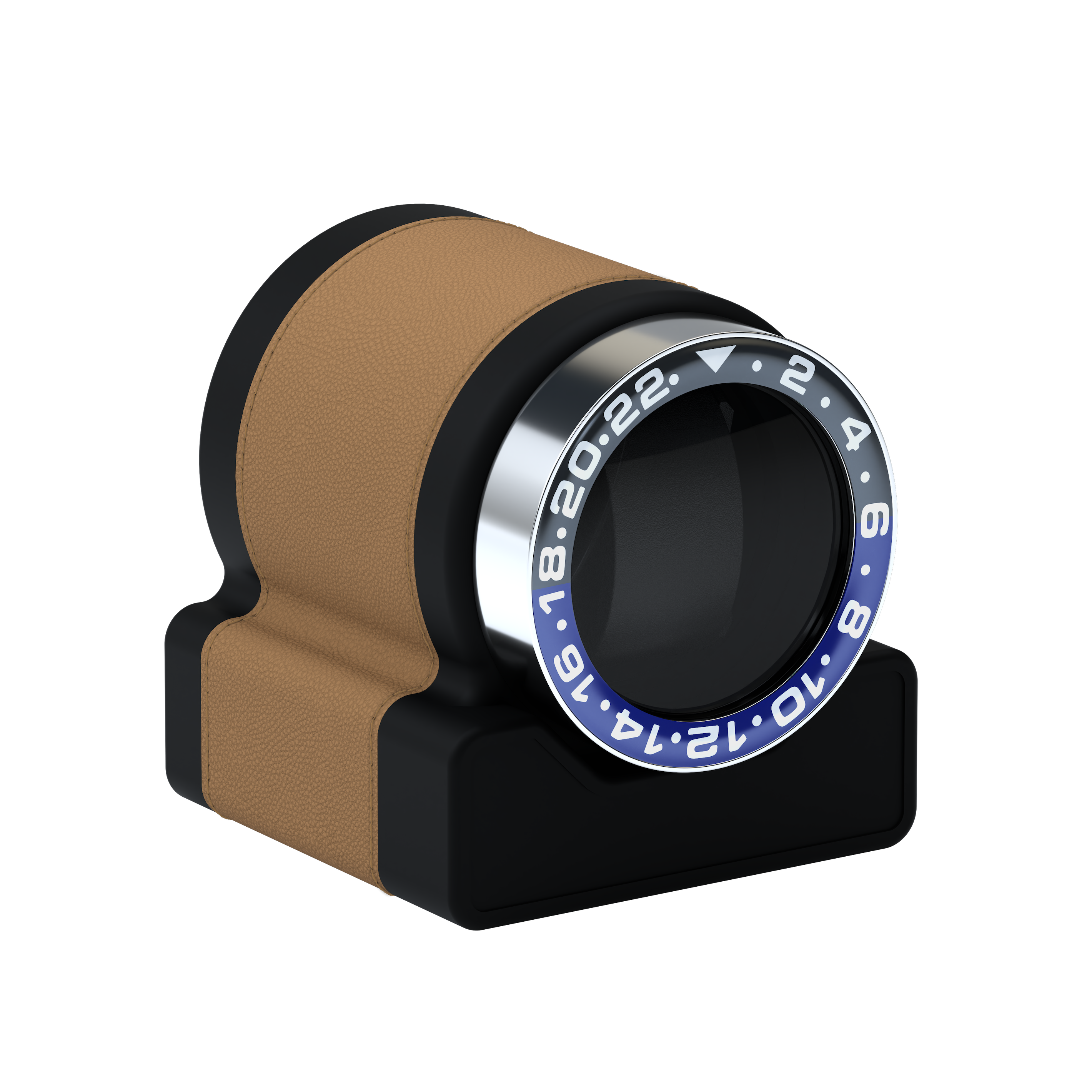 Rotor One Chestnut Brown leather automatic watch winder