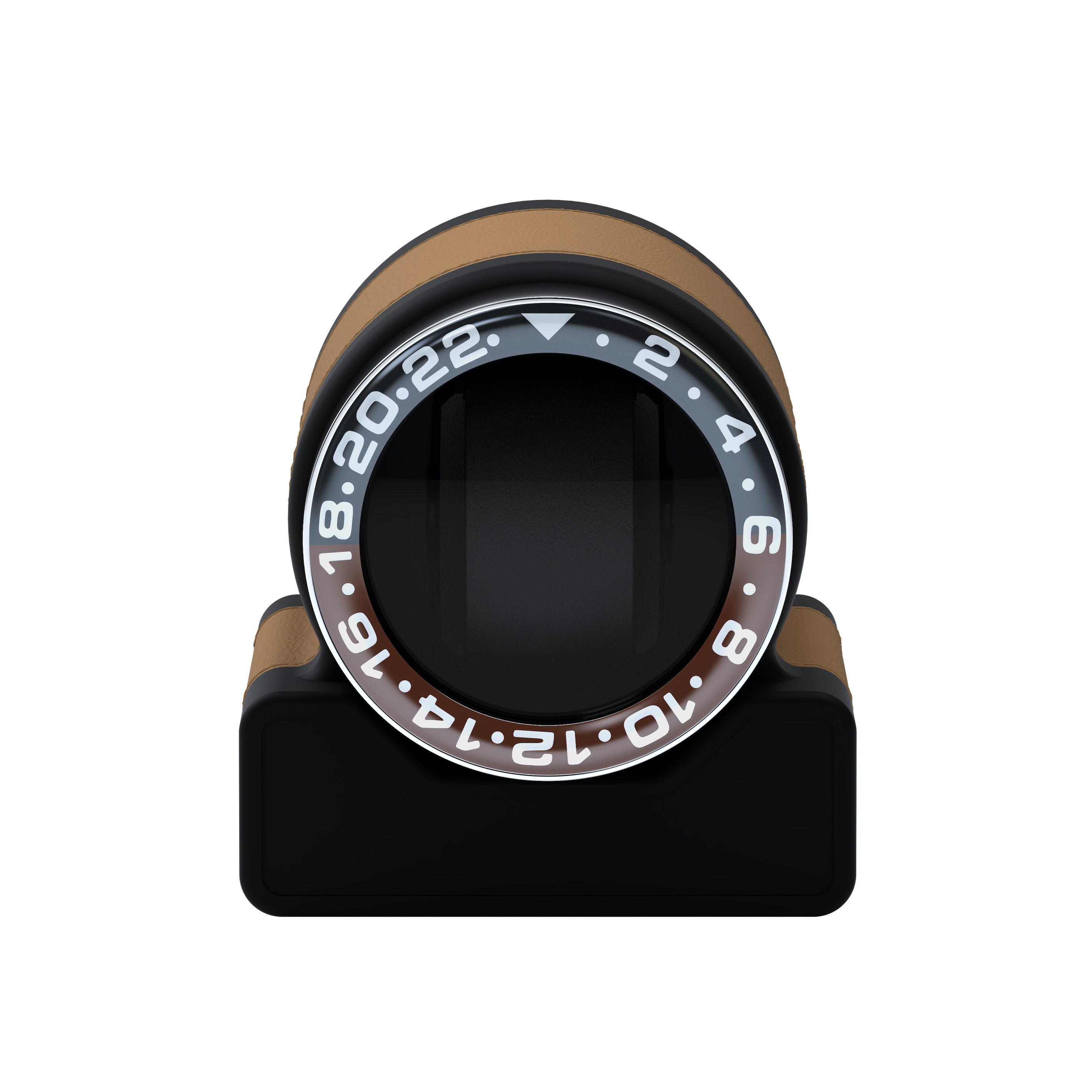 Rotor One Chestnut Brown leather automatic watch winder