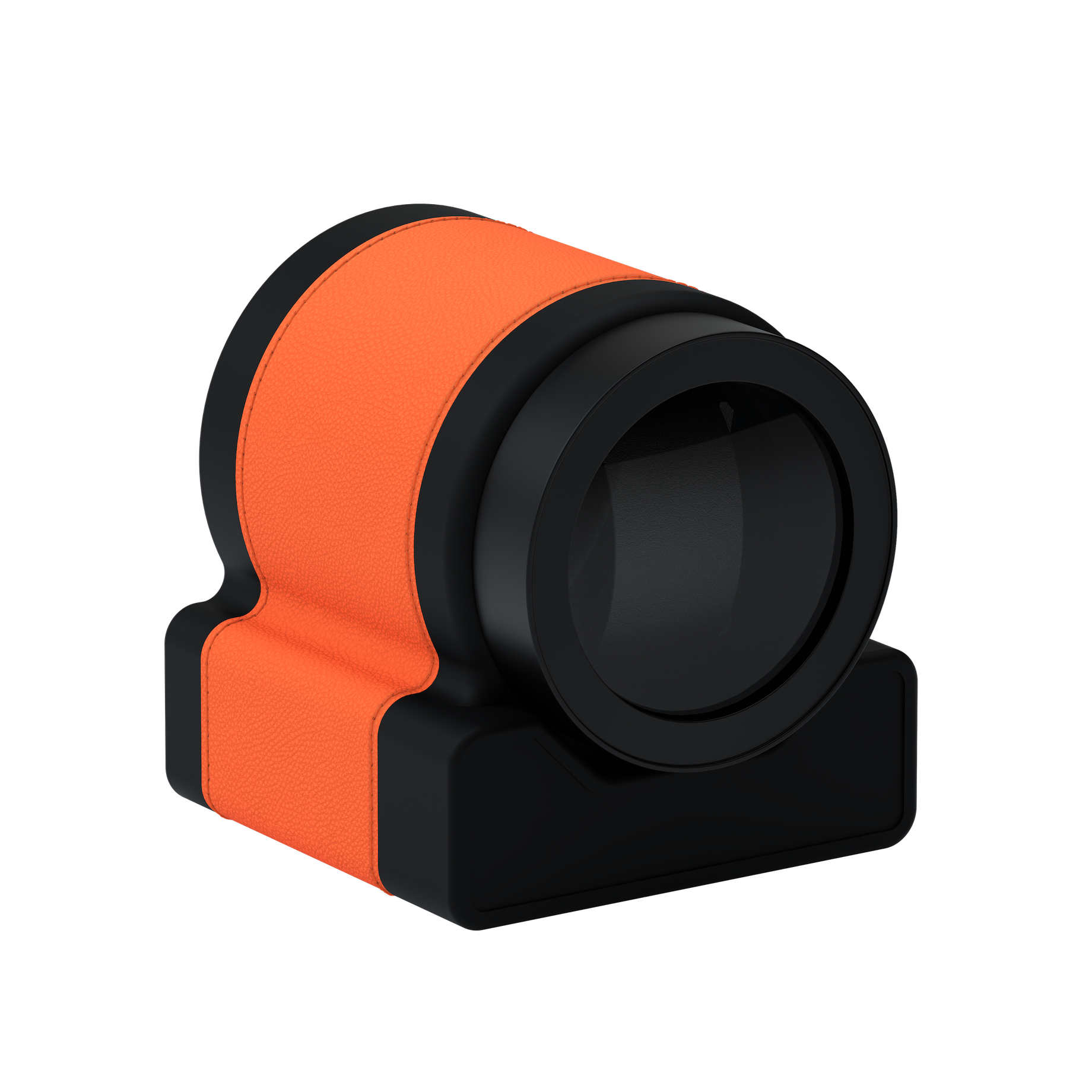 Rotor One Orange leather automatic watch winder