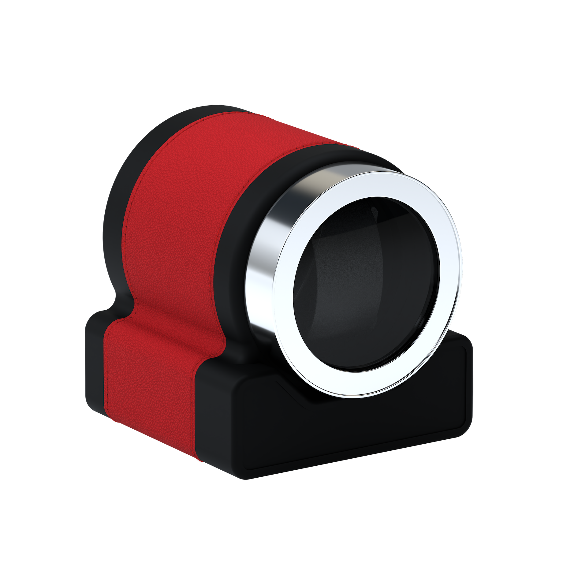Rotor One Red leather automatic watch winder