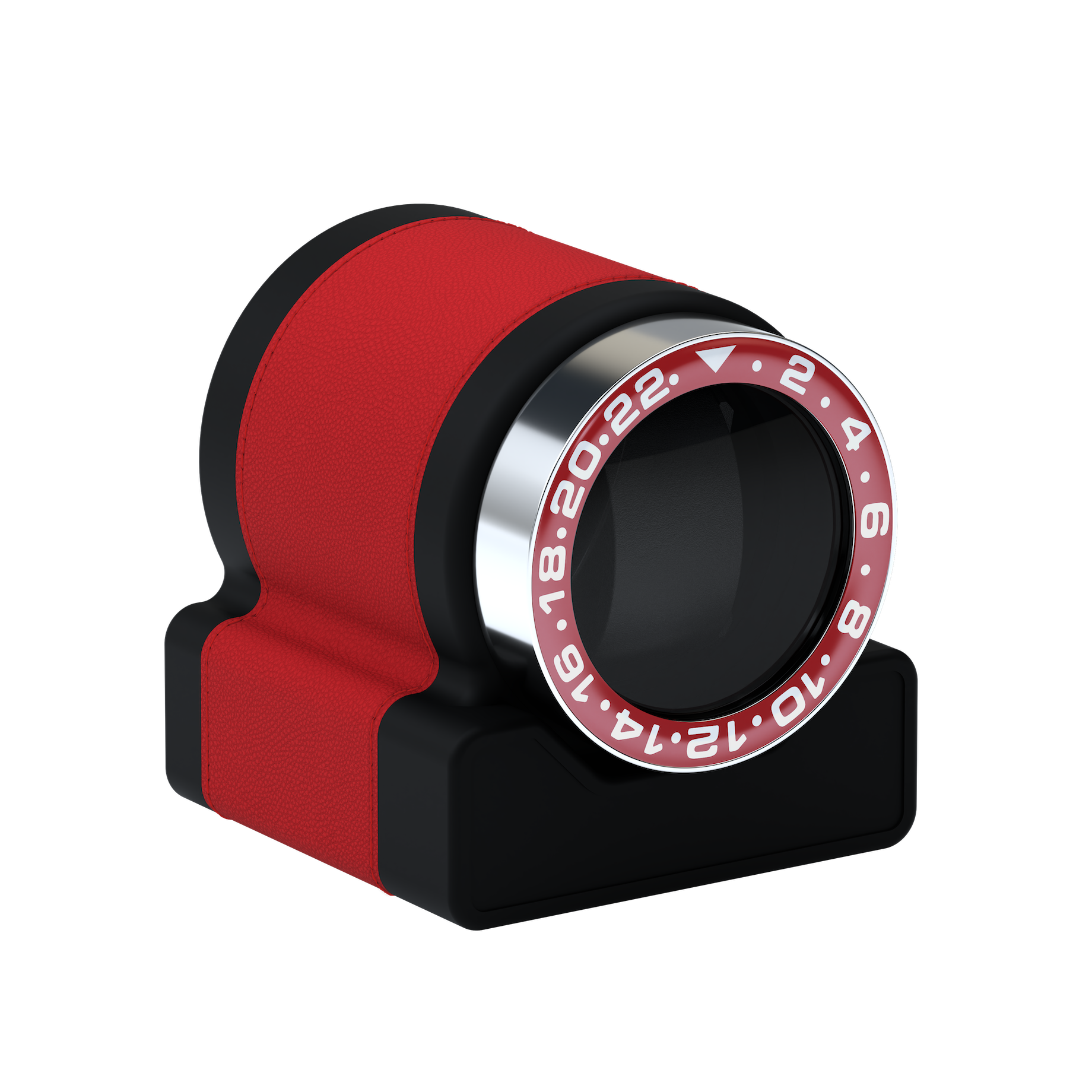 Rotor One Red leather automatic watch winder