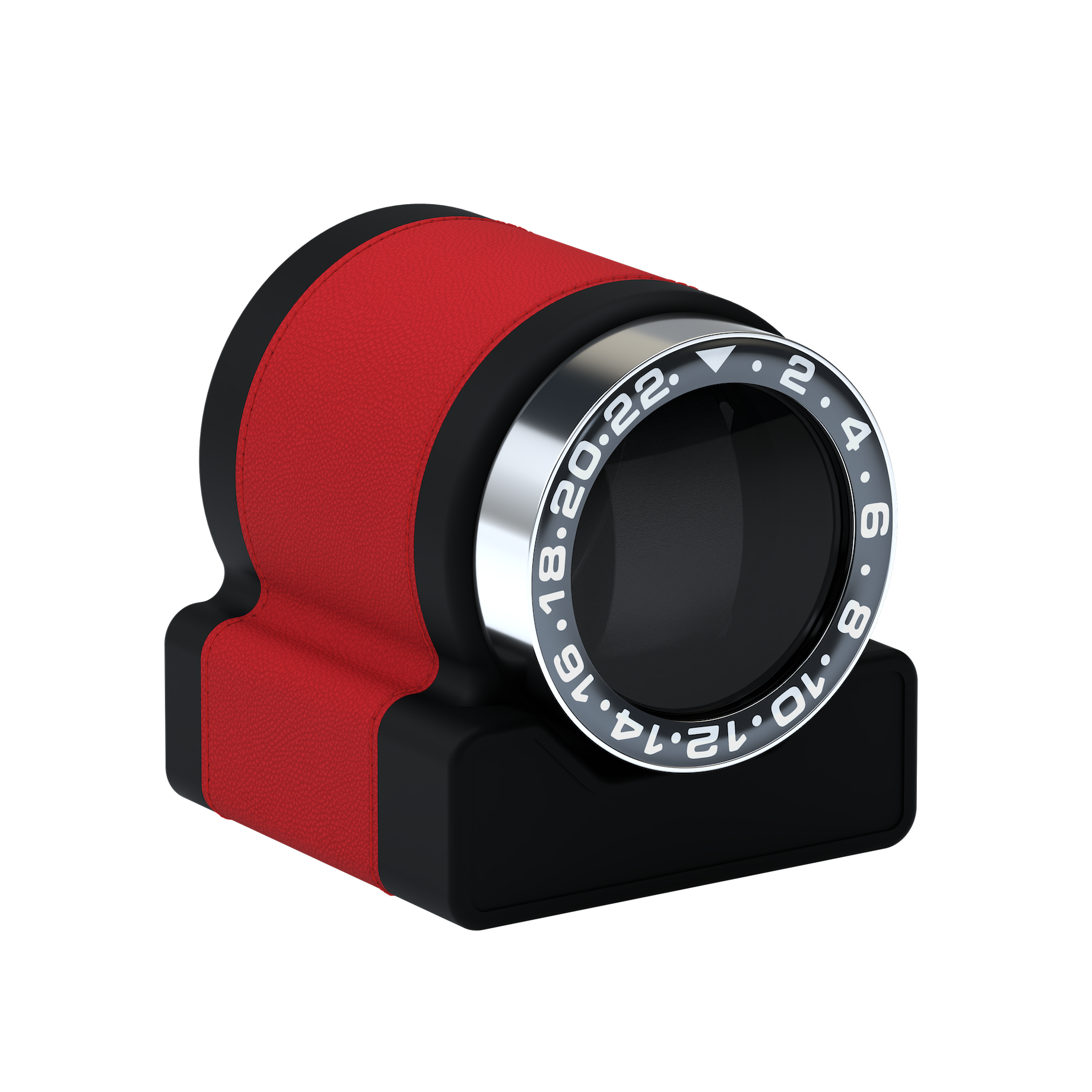 Rotor One Red leather automatic watch winder