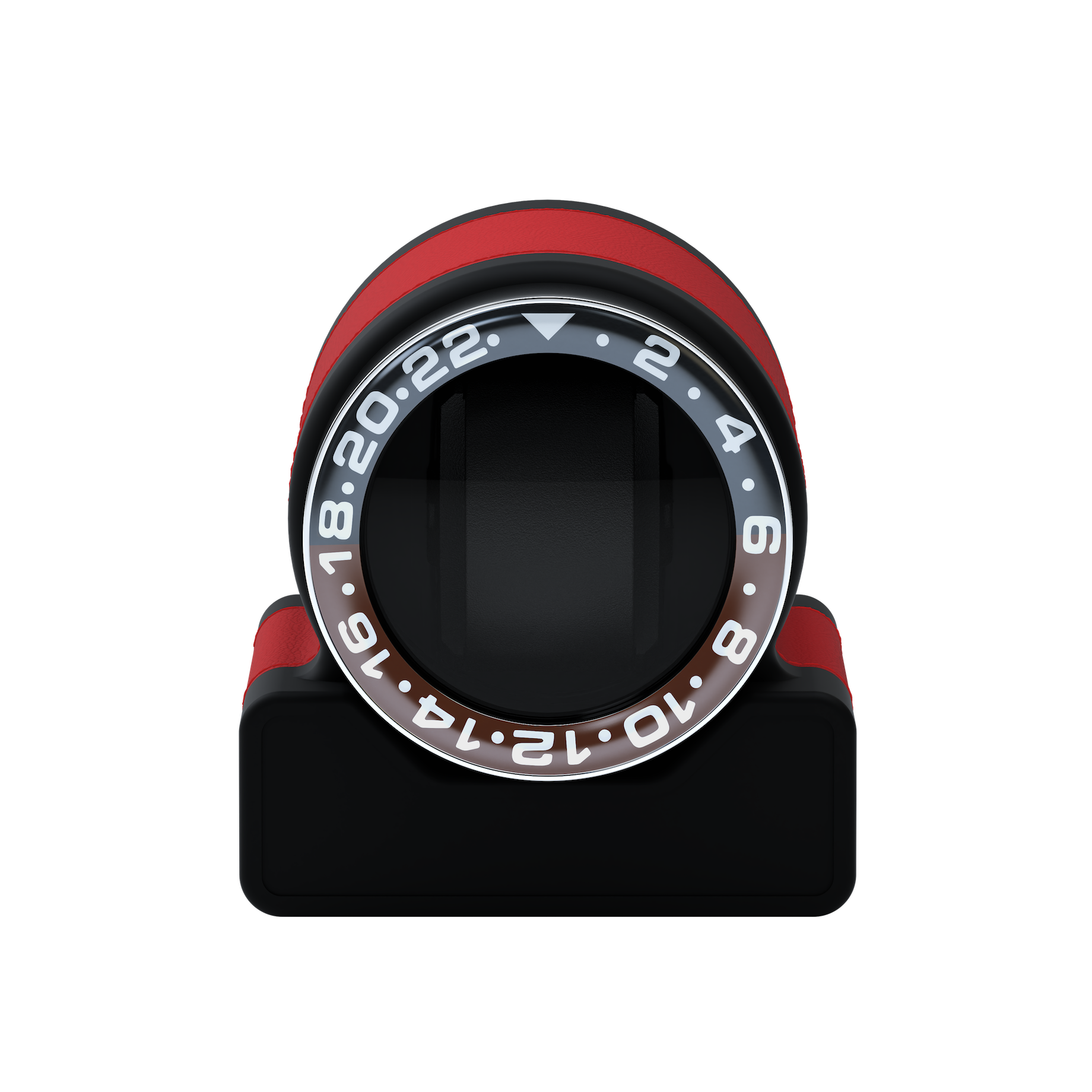 Rotor One Red leather automatic watch winder