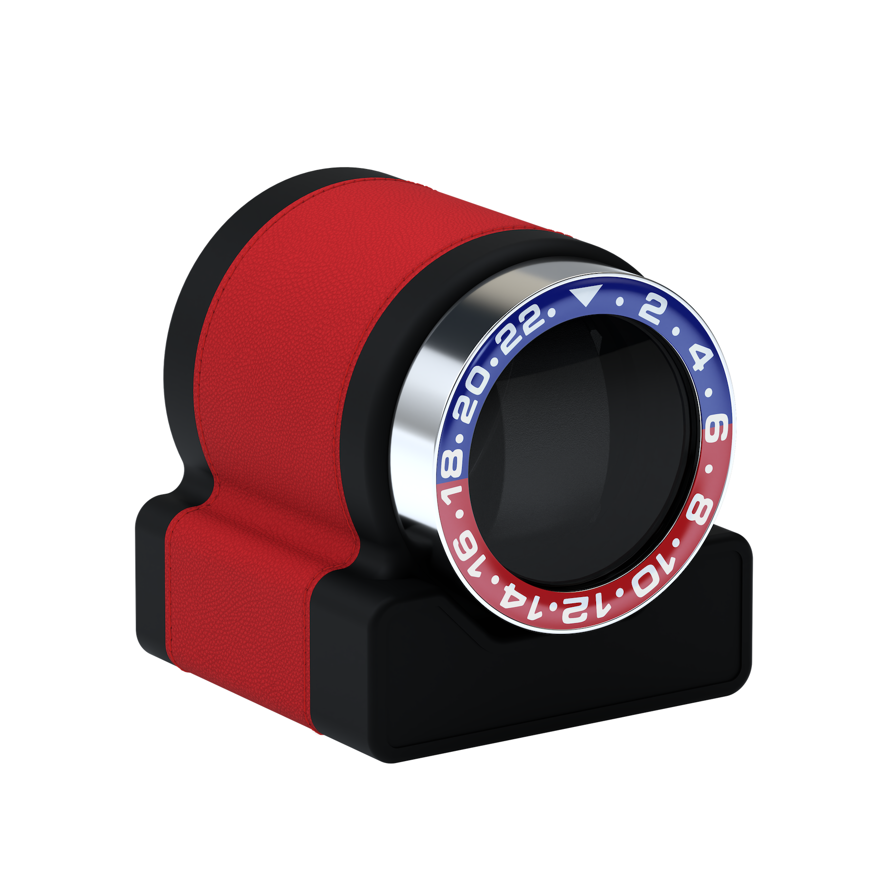 Rotor One Red leather automatic watch winder