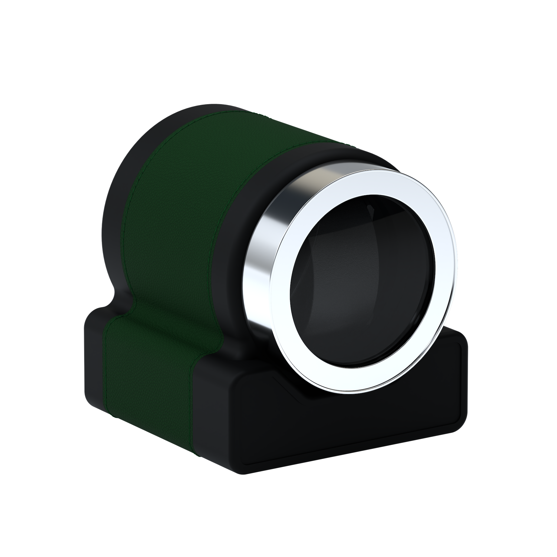 Rotor One Green leather automatic watch winder