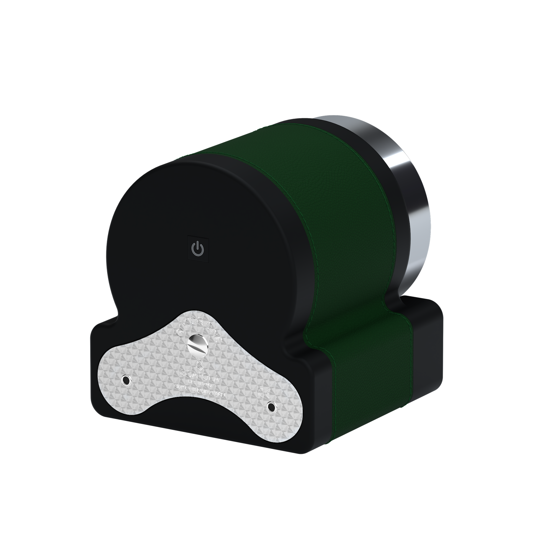 Rotor One Green leather automatic watch winder