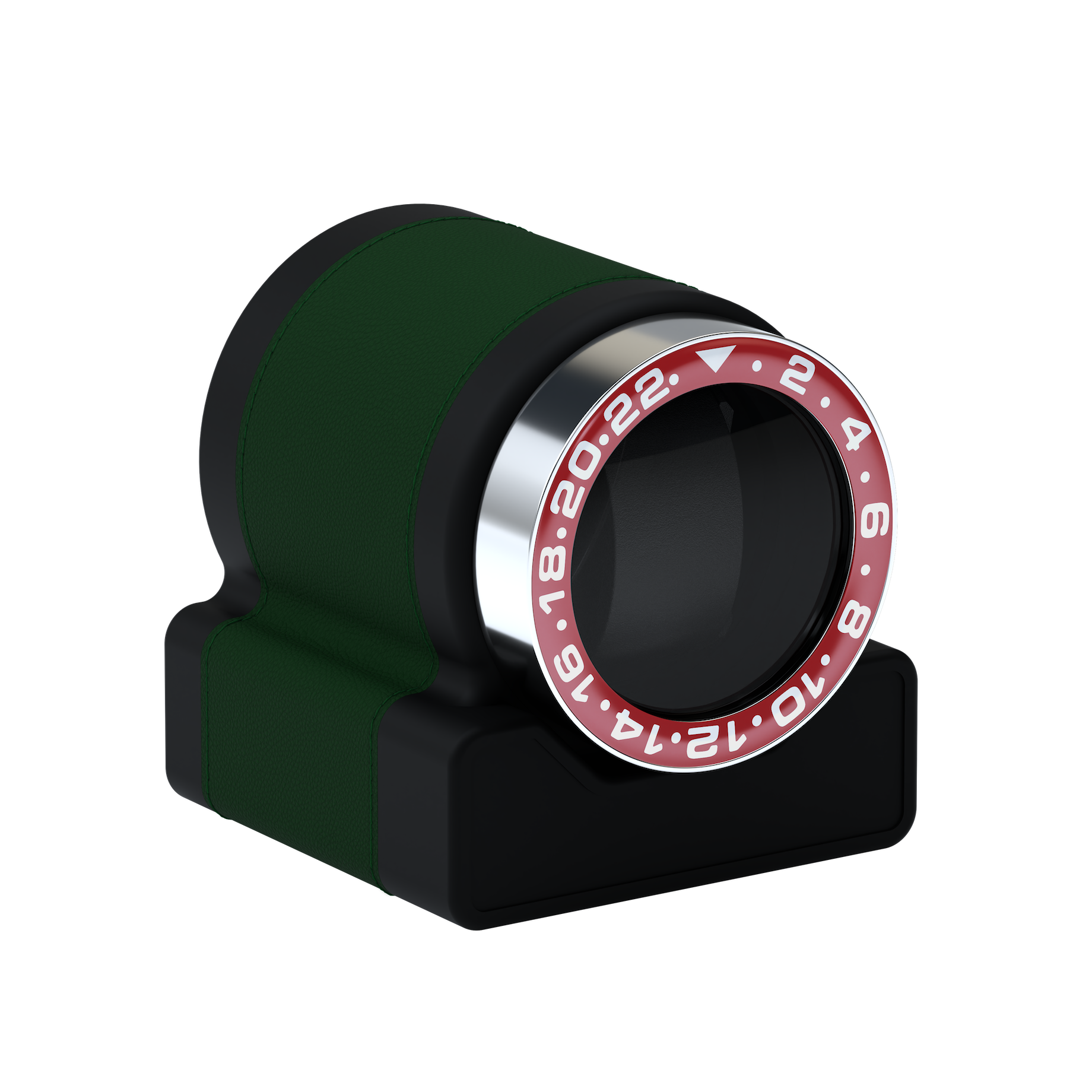 Rotor One Green leather automatic watch winder