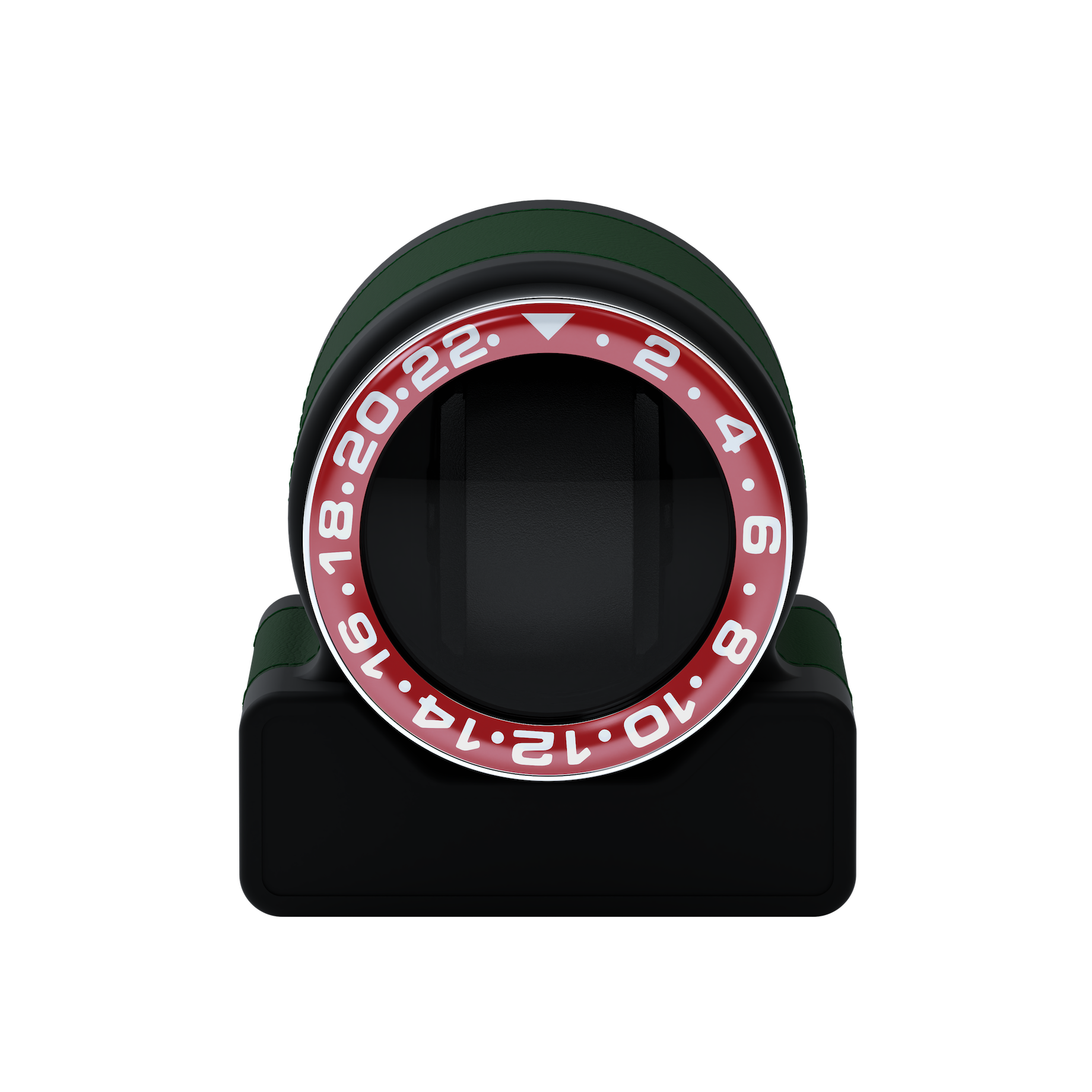 Rotor One Green leather automatic watch winder