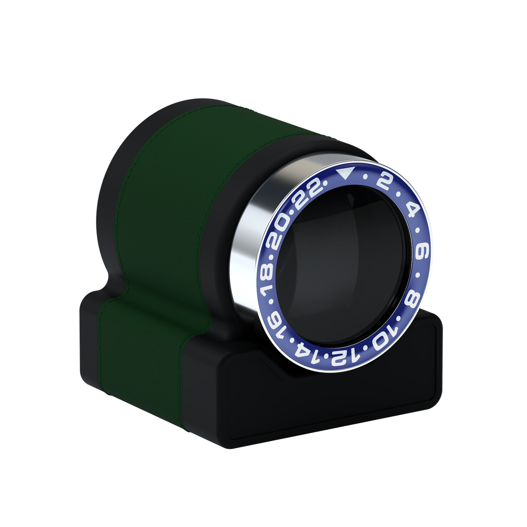 Rotor One Green leather automatic watch winder
