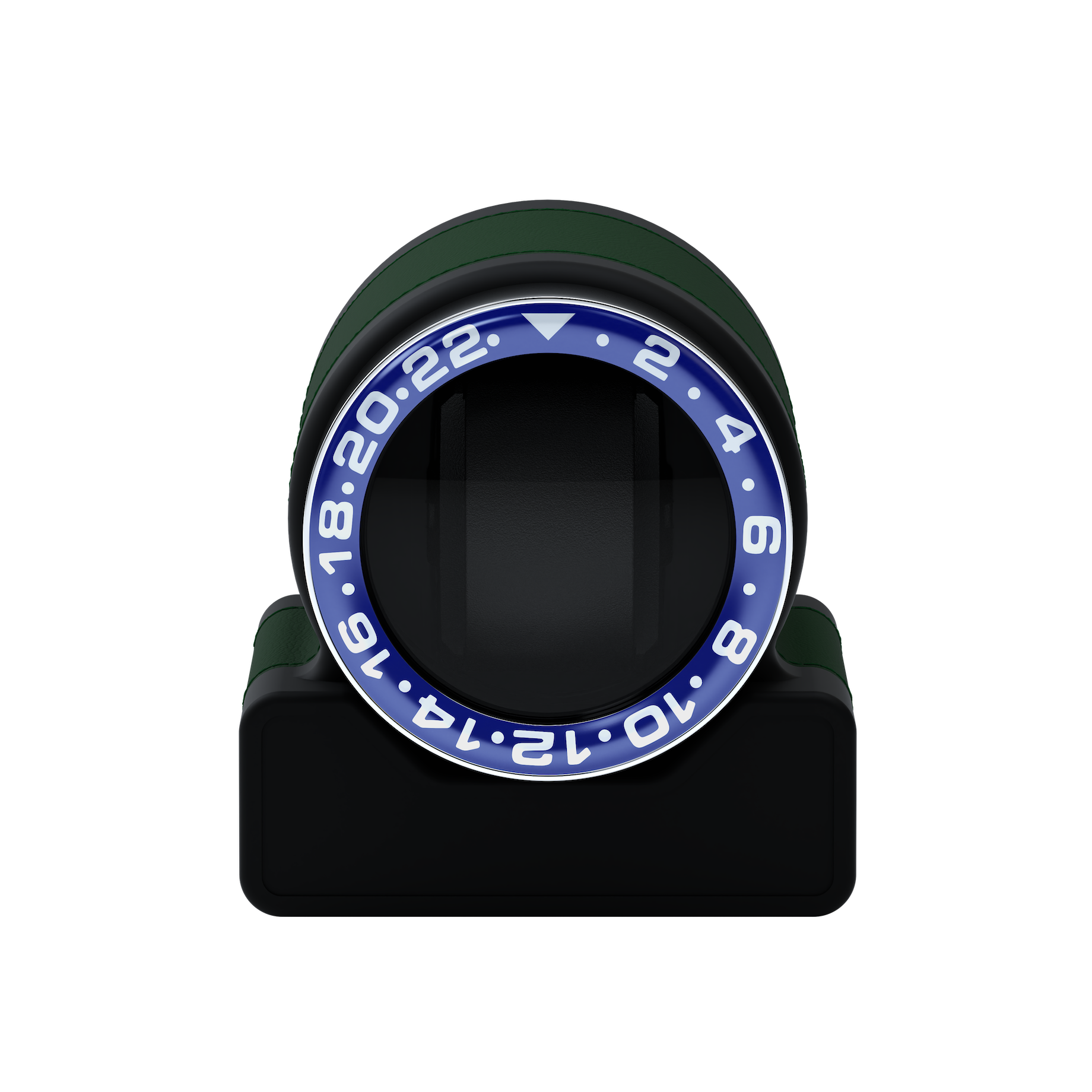 Rotor One Green leather automatic watch winder