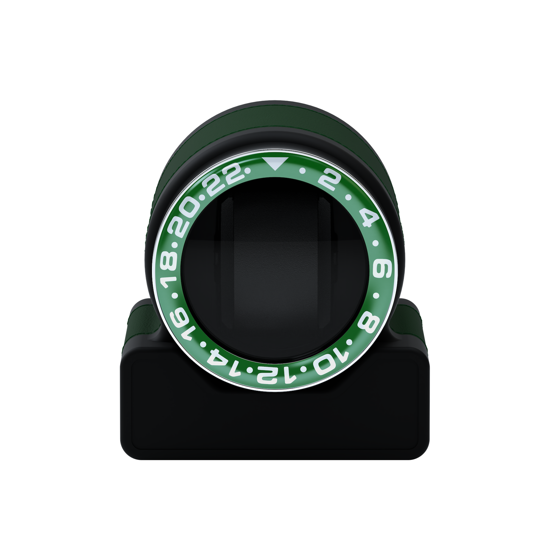 Rotor One Green leather automatic watch winder