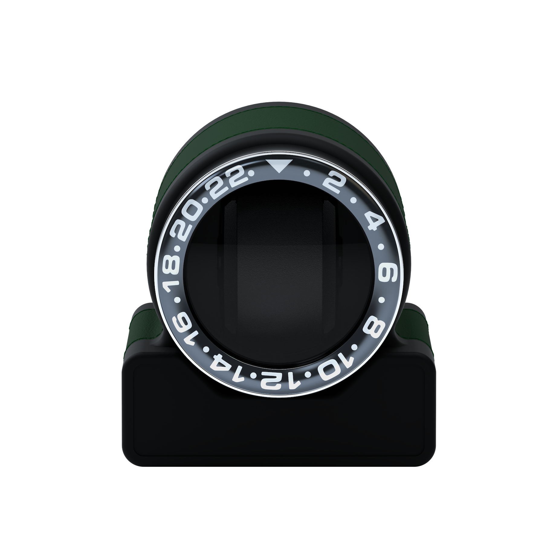 Rotor One Green leather automatic watch winder