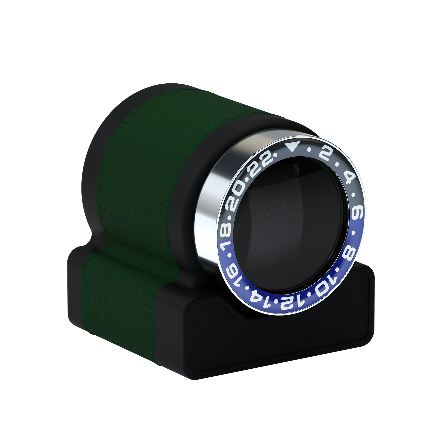 Rotor One Green leather automatic watch winder