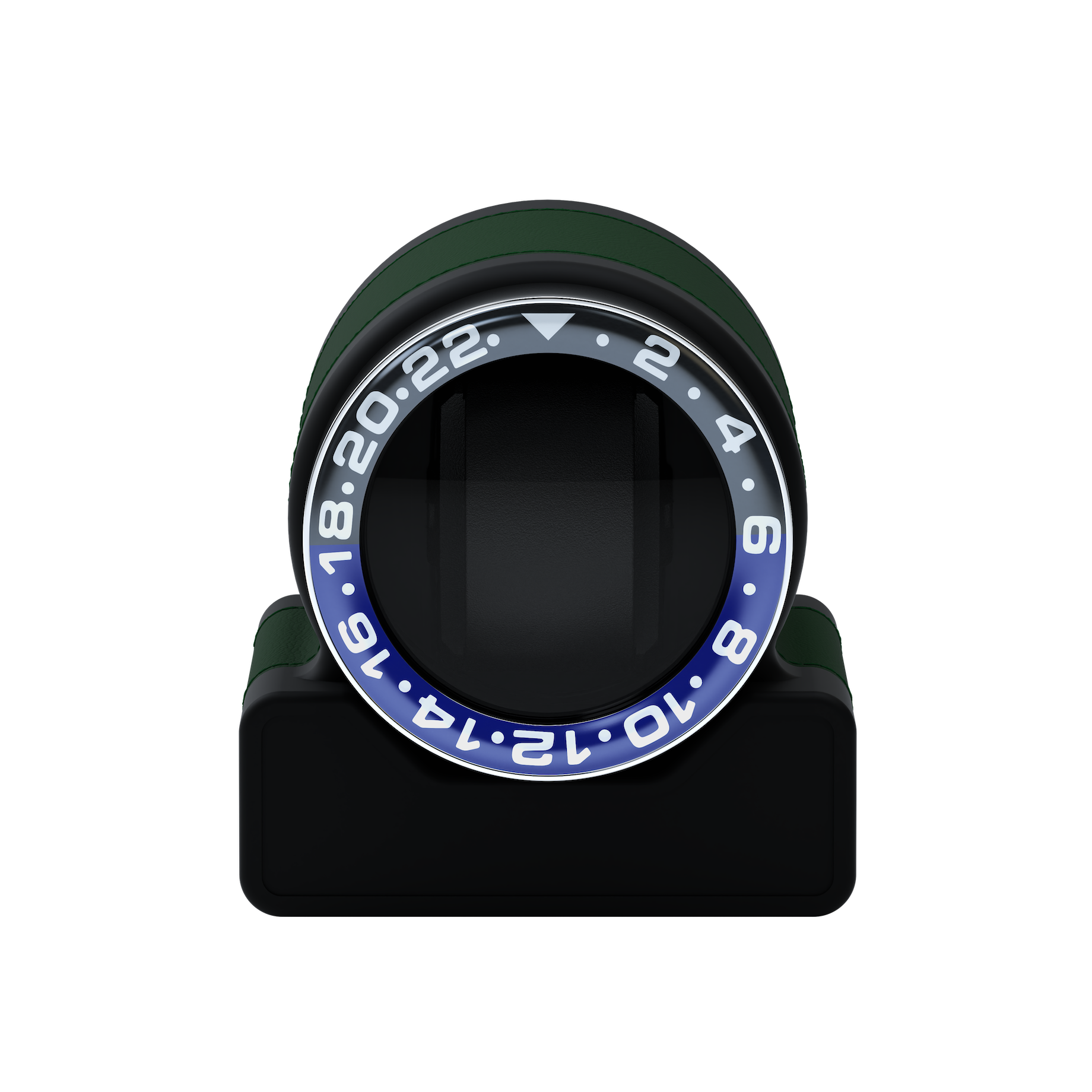 Rotor One Green leather automatic watch winder