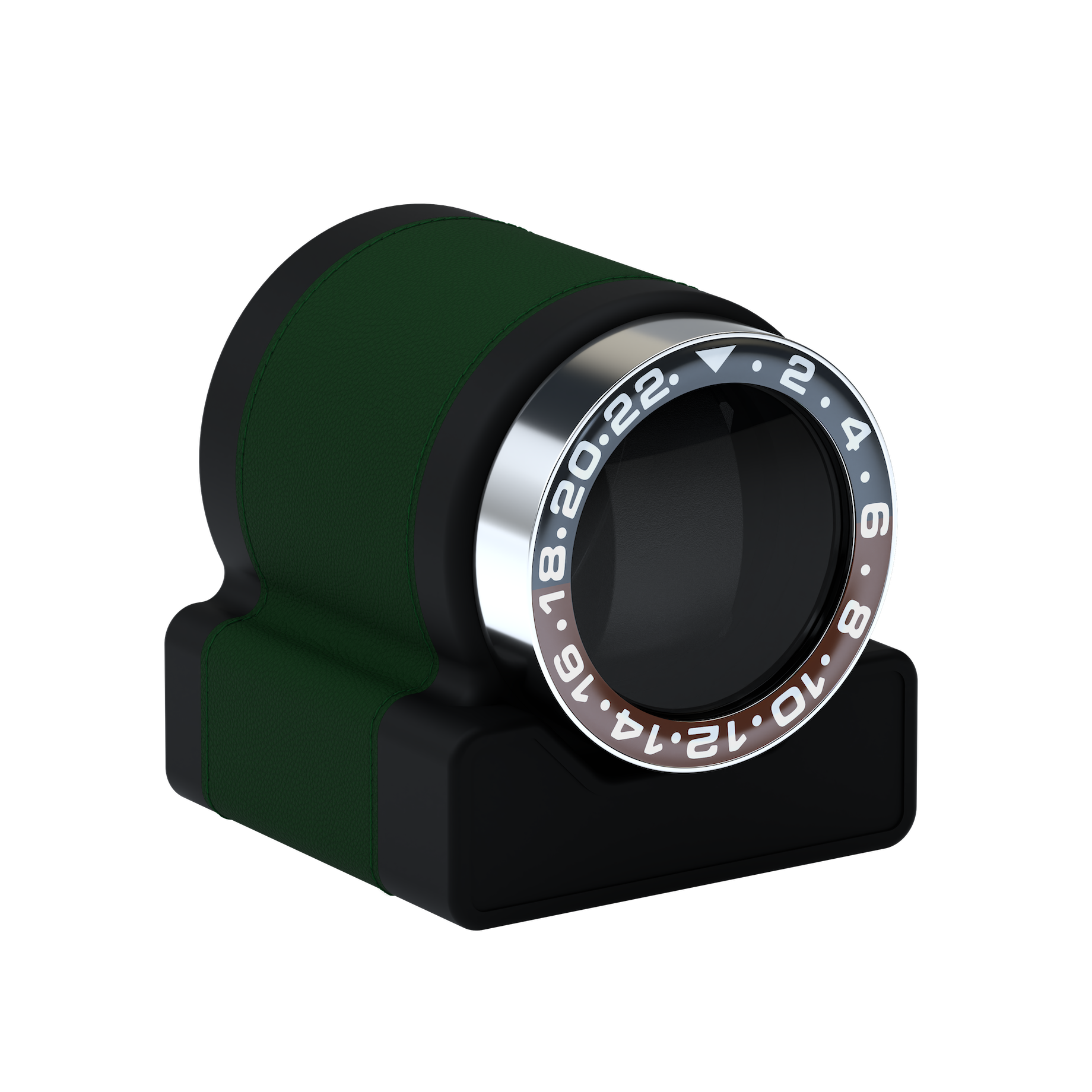 Rotor One Green leather automatic watch winder