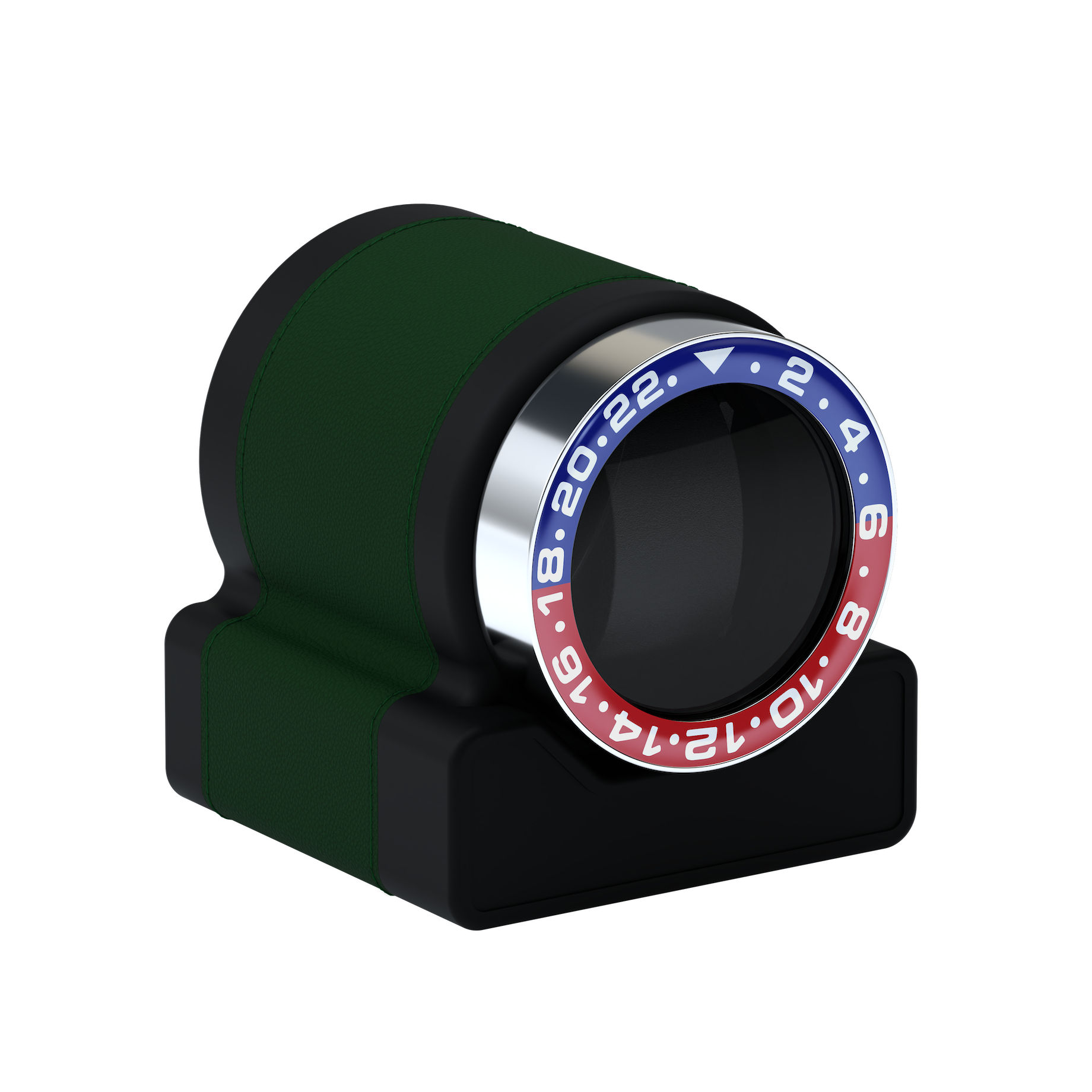 Rotor One Green leather automatic watch winder