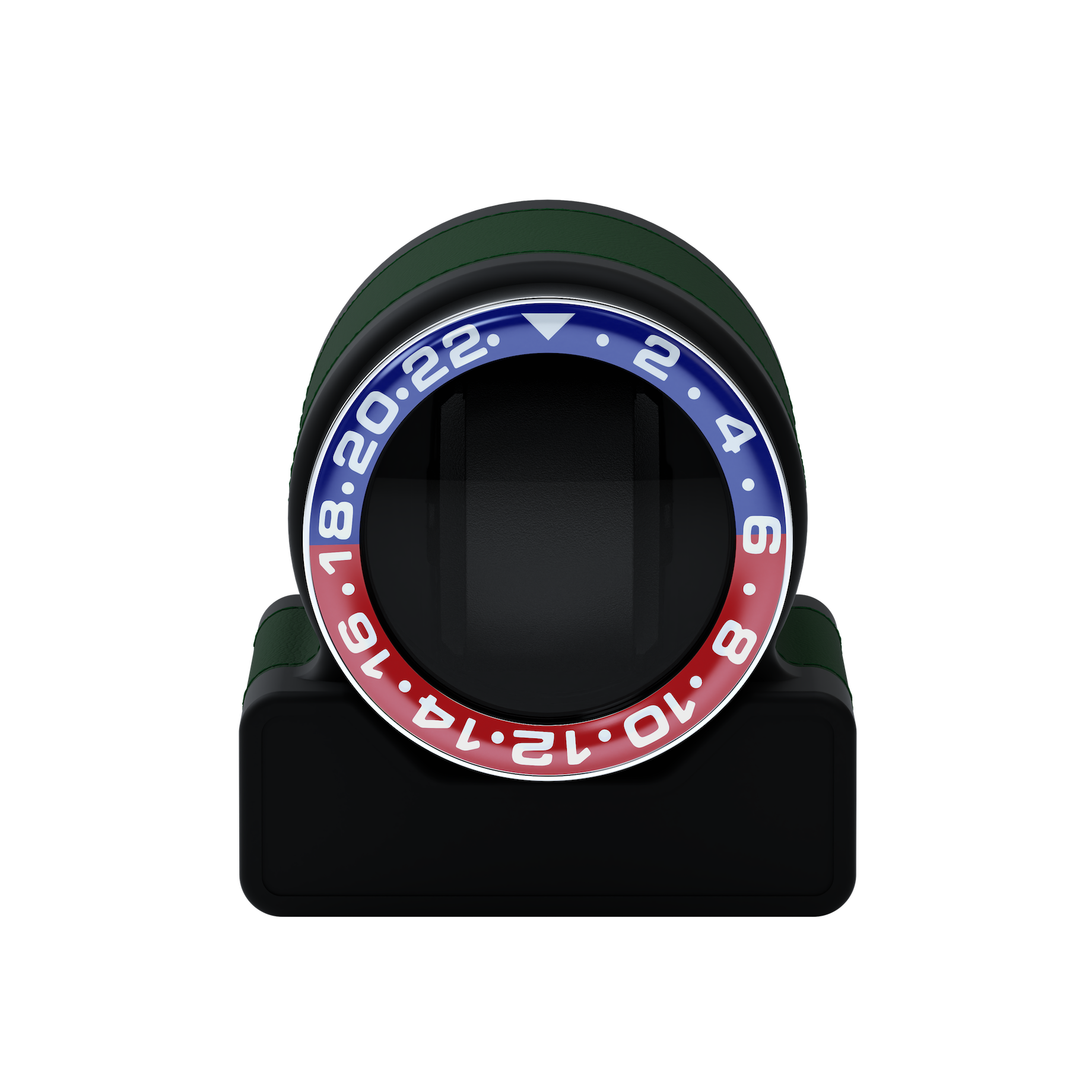 Rotor One Green leather automatic watch winder