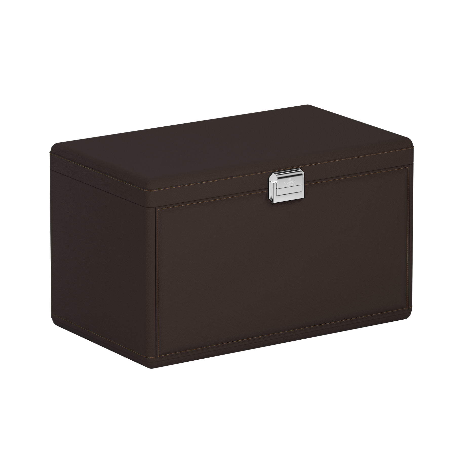 7RT Chocolate Brown / Chestnut leather automatic watch winder
