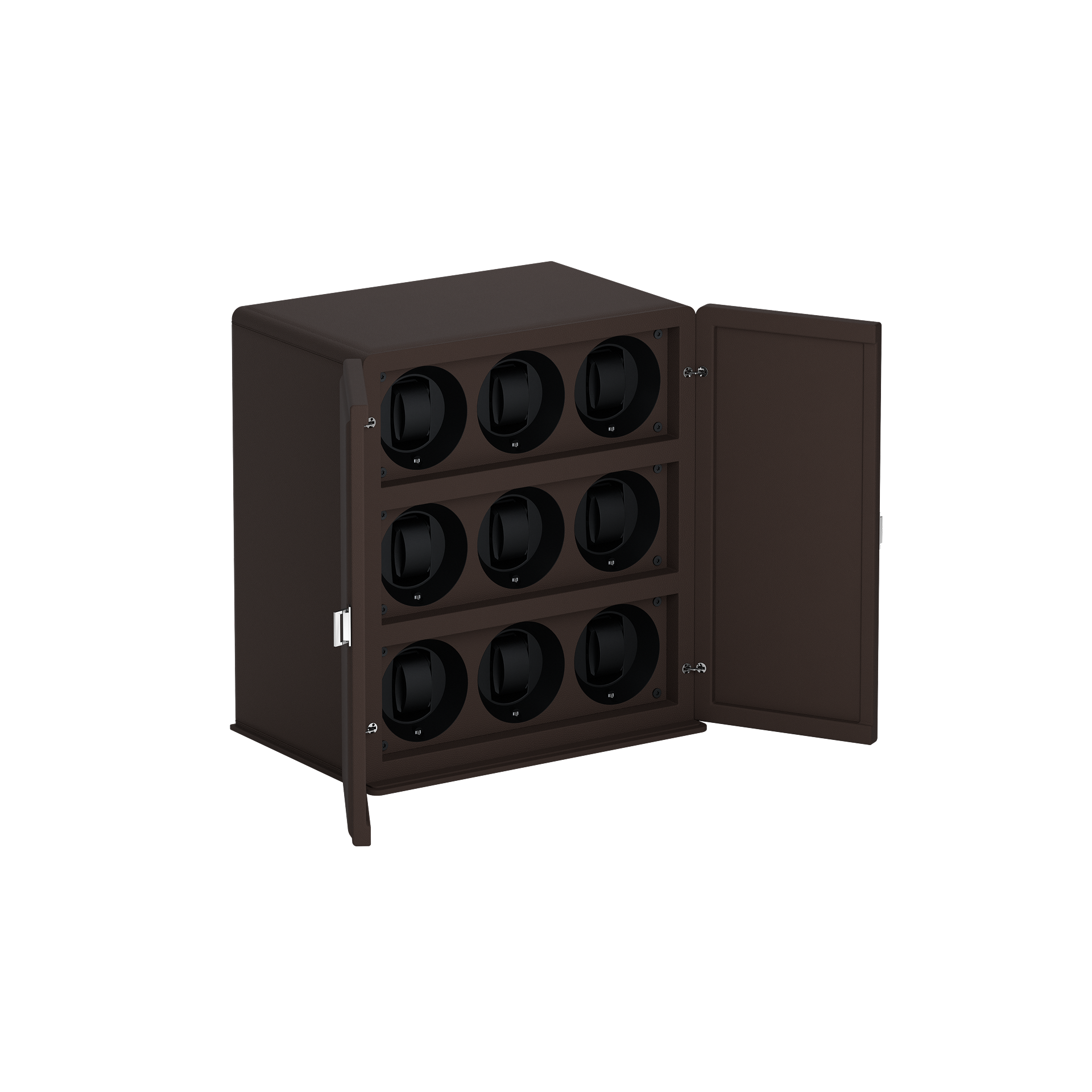 Rotore 9 Chocolate Brown / Chestnut automatic watch winder cabinet