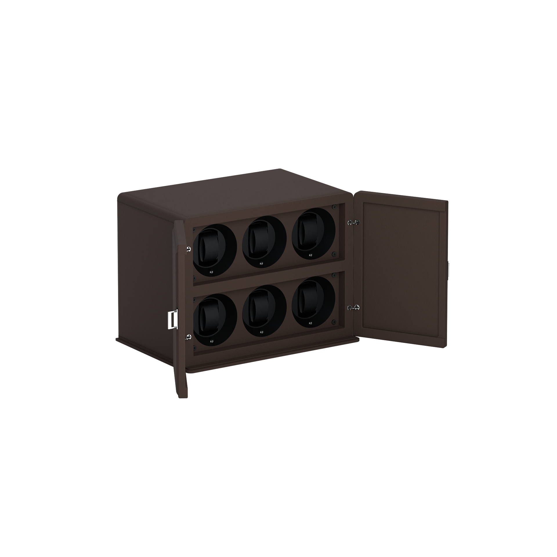 Rotore 6 Chocolate Brown / Chestnut automatic watch winder cabinet