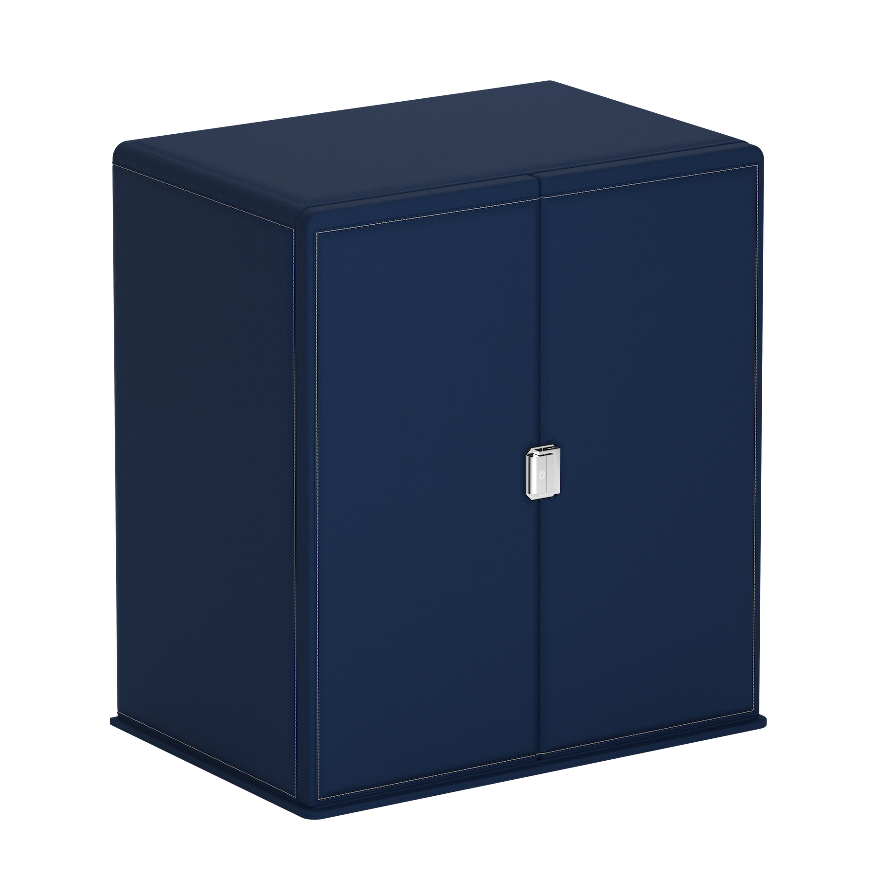 Rotore 9 Midnight Blue / Cream automatic watch winder cabinet